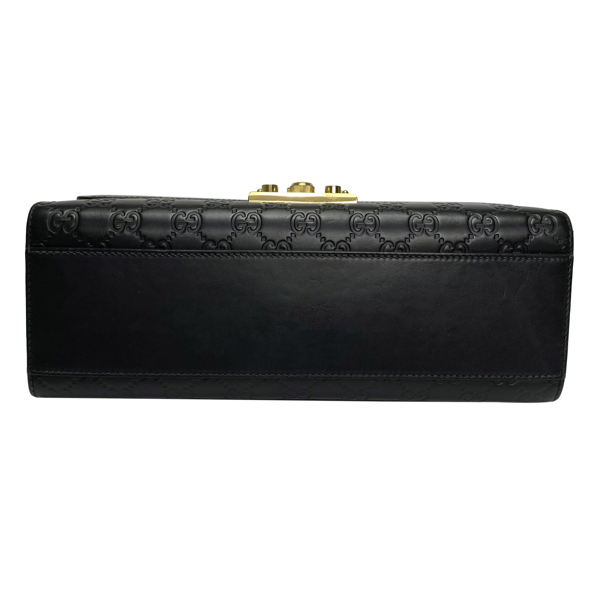 Bolsa Gucci Padlock Couro Preta