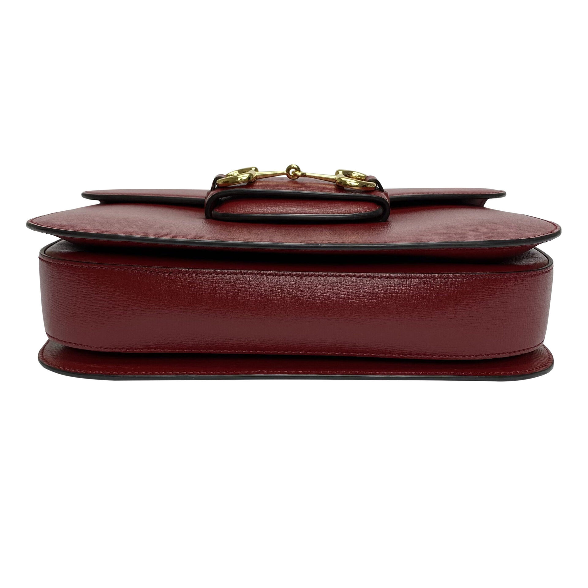 Bolsa Gucci Horsebit Vermelha