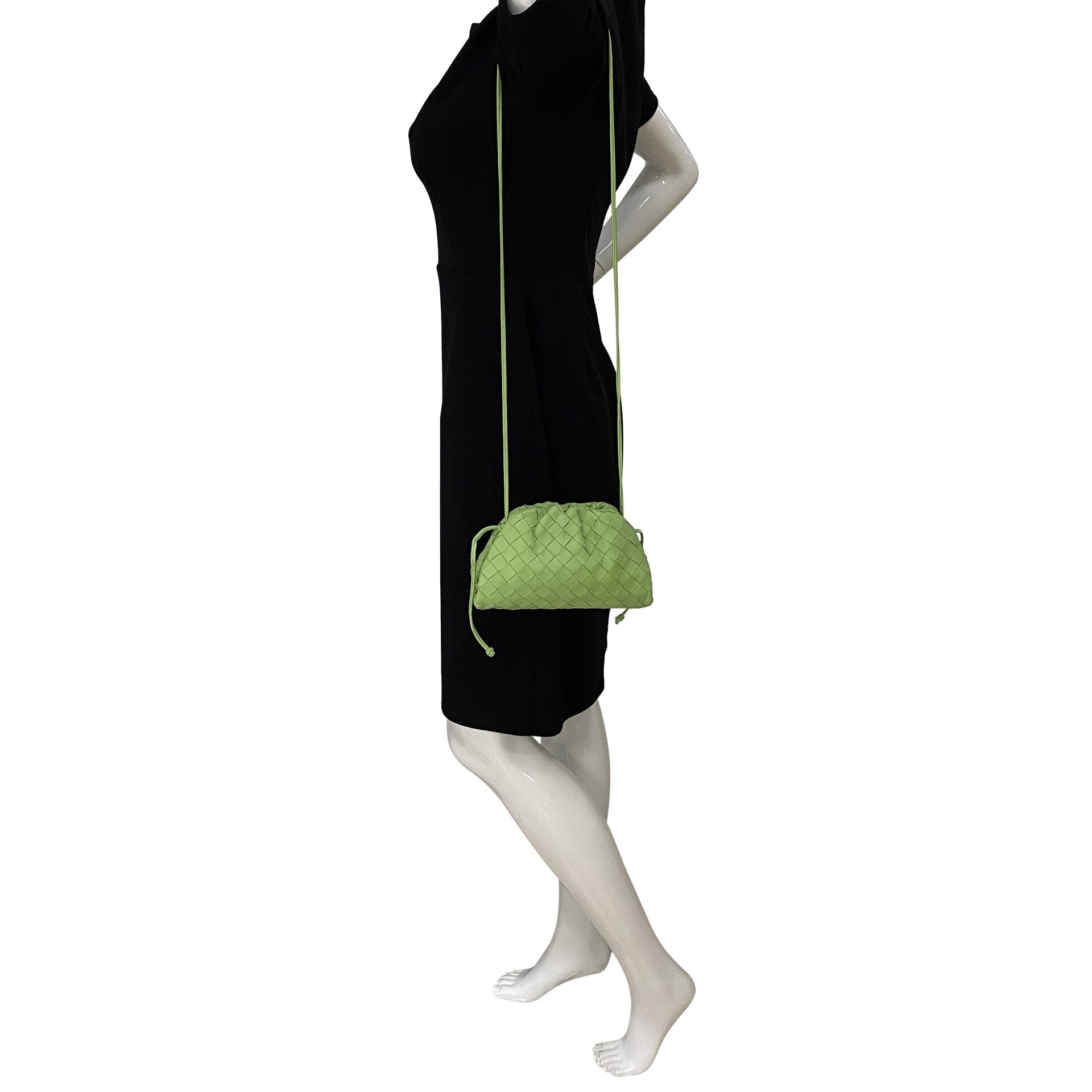 Bolsa Bottega Veneta The Mini Pouch Verde