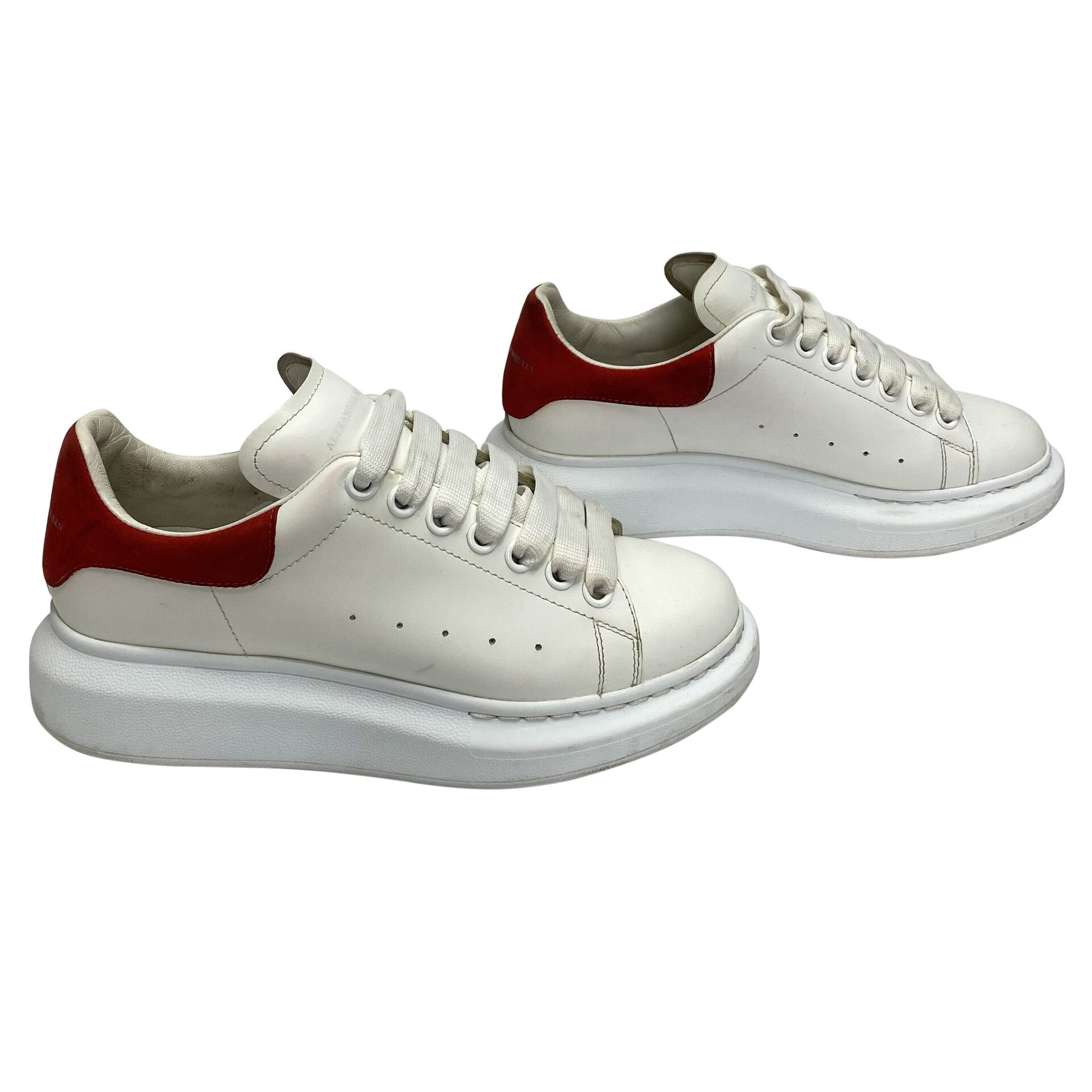 Tênis Alexander McQueen Couro Branco