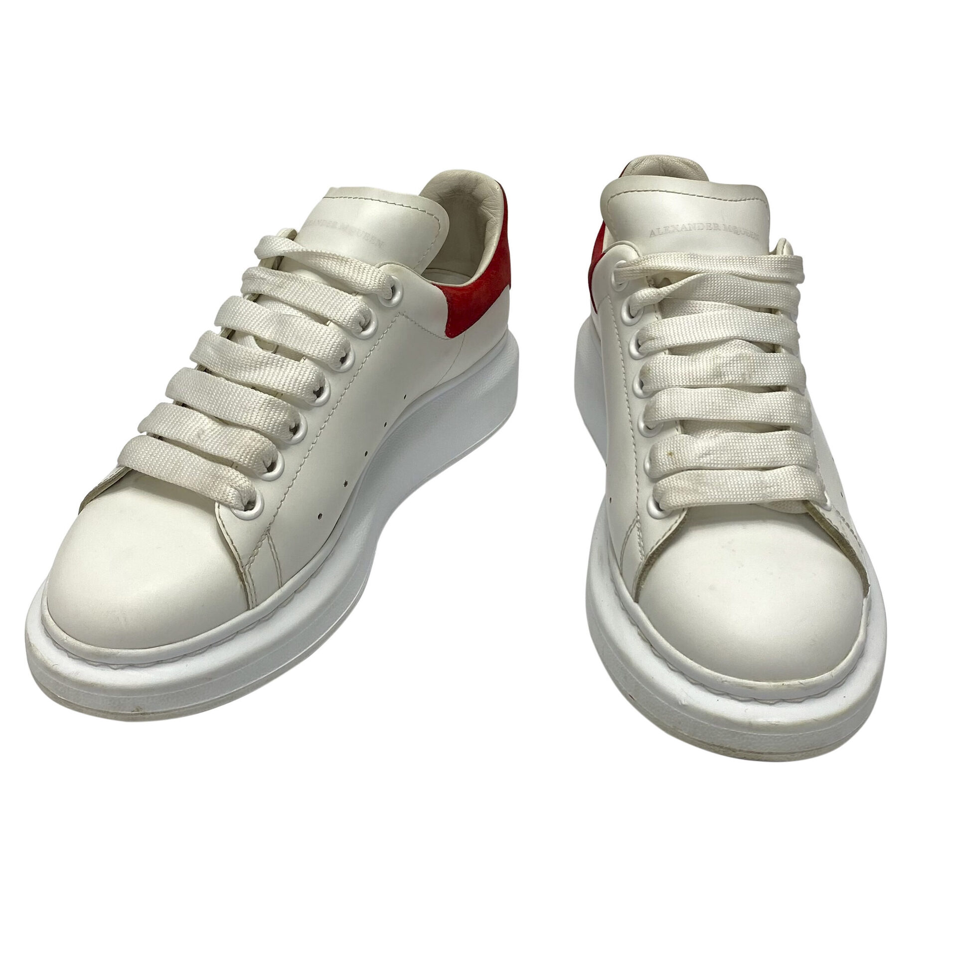 Tênis Alexander McQueen Couro Branco