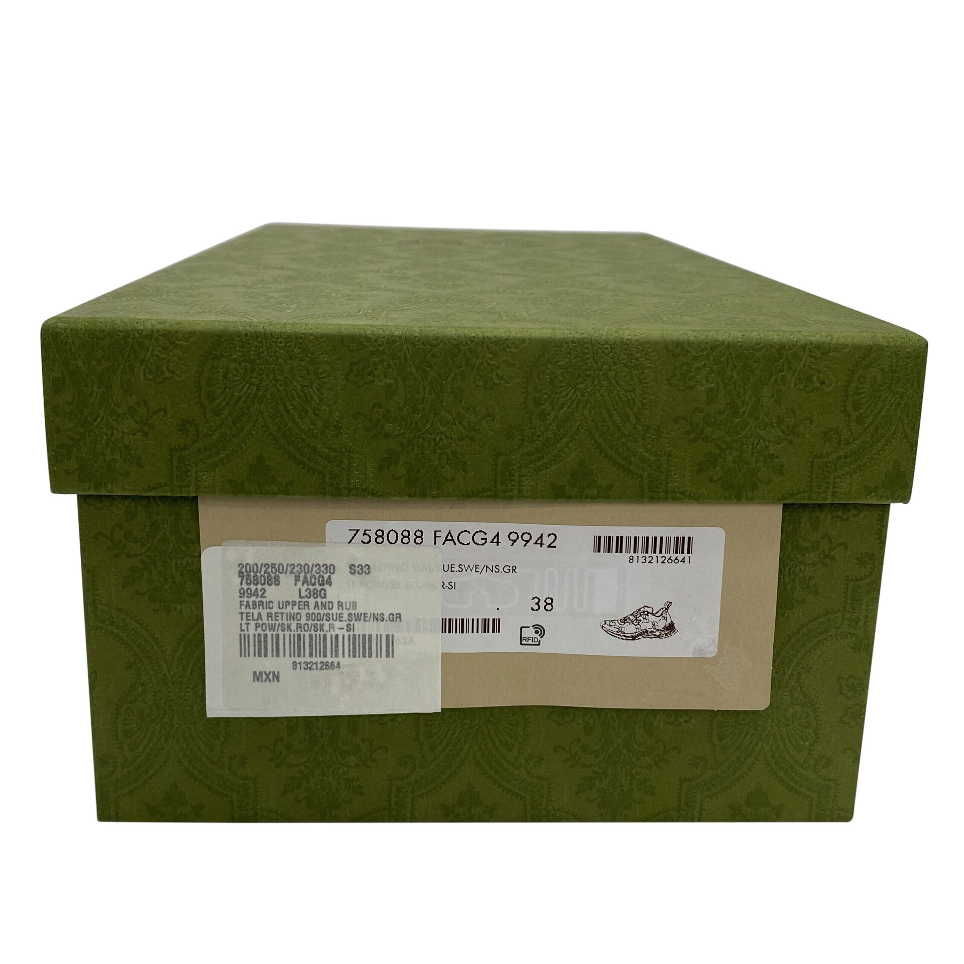 Tênis Gucci Run GG Crystals Nude