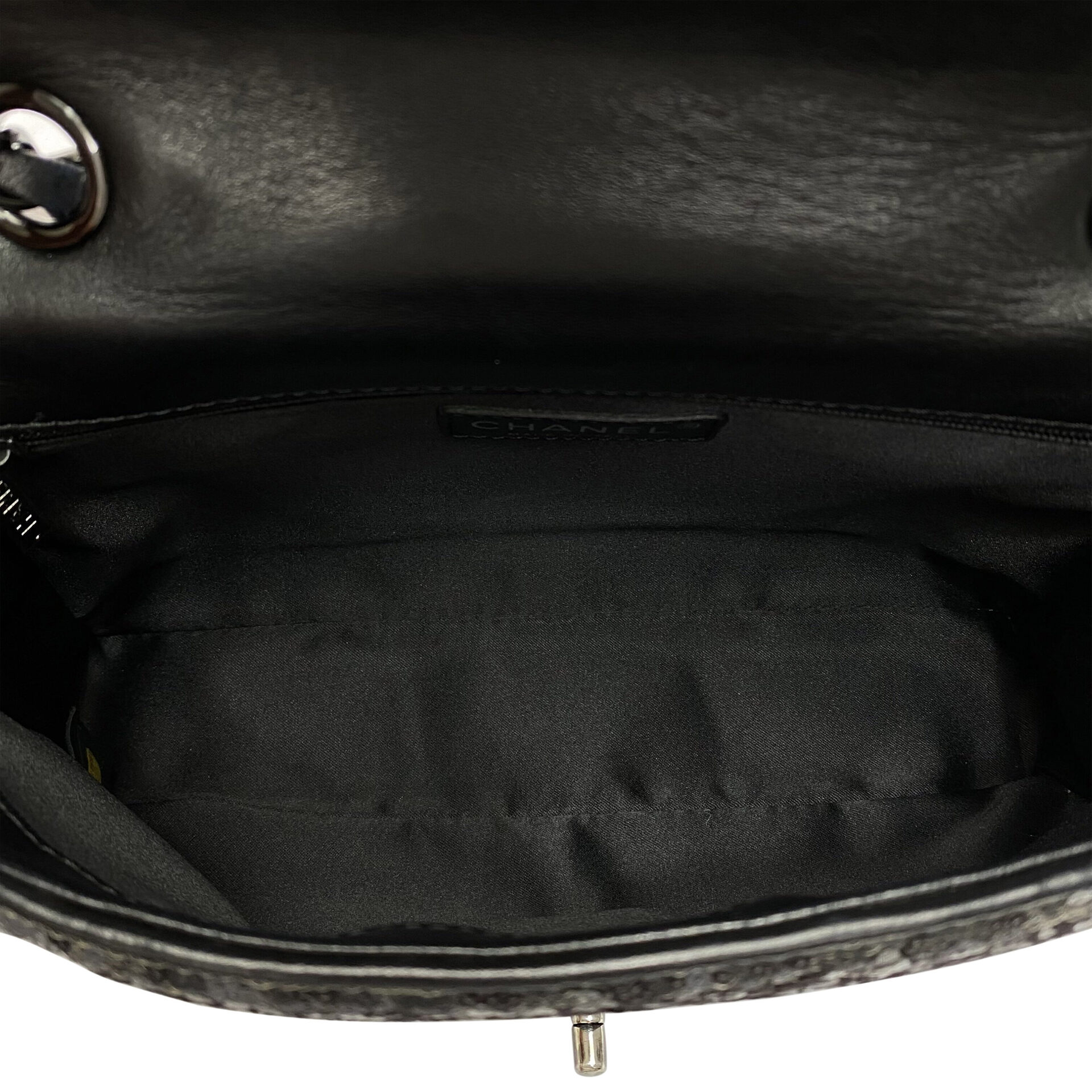 Bolsa Chanel Paetês Preta