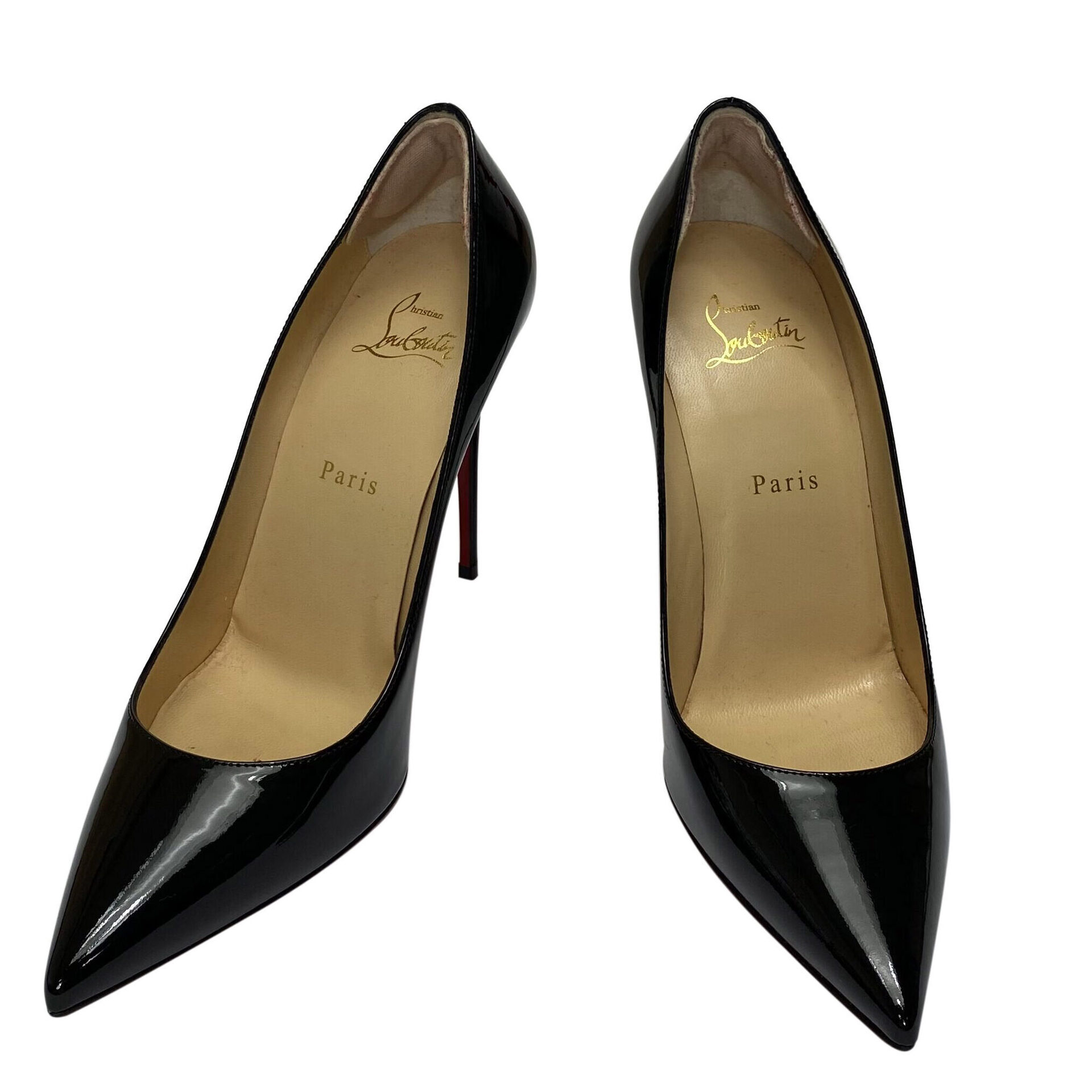Scarpin Christian Louboutin Kate Verniz Preto
