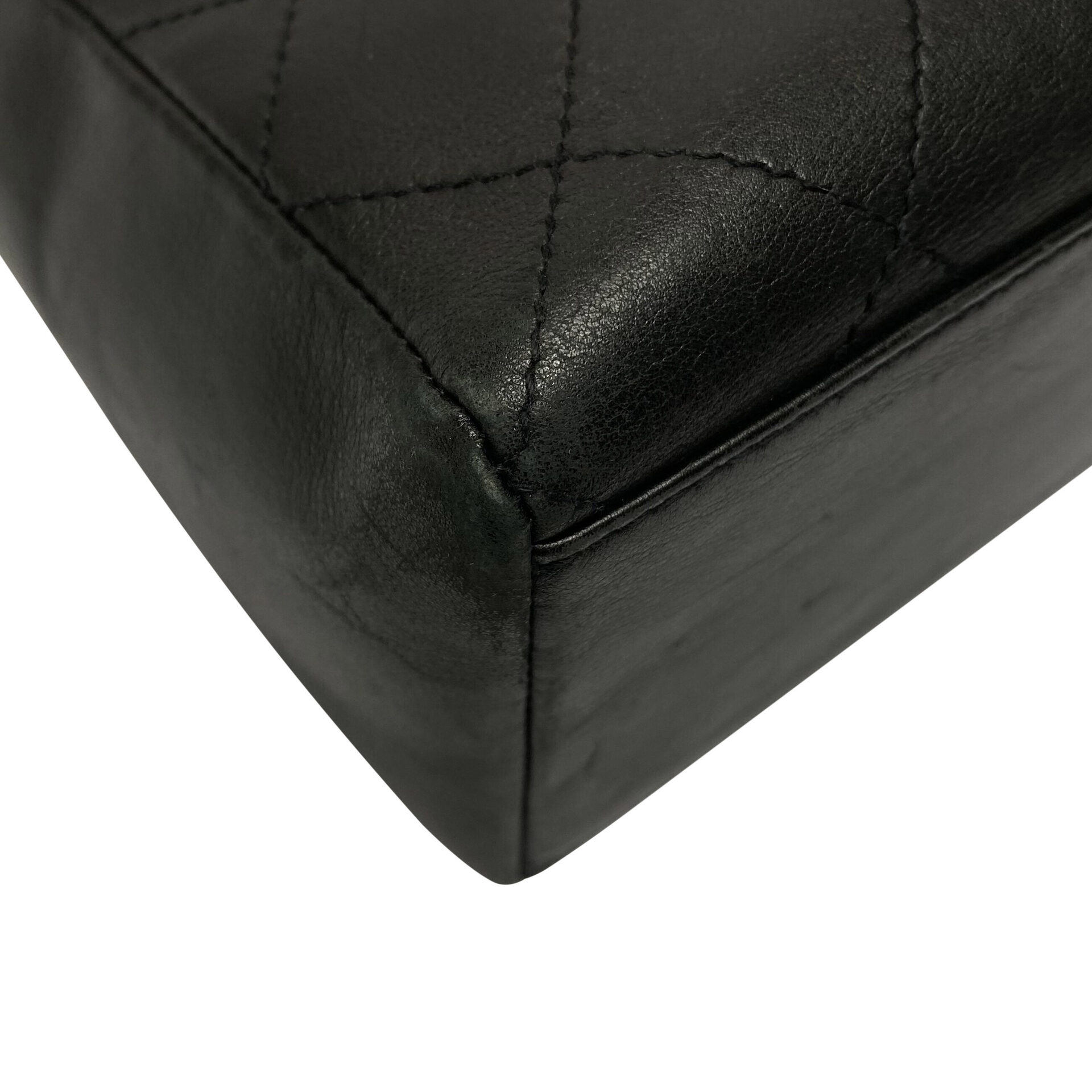 Bolsa Chanel Couro Preta