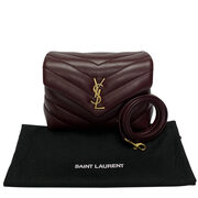 Bolsa Saint Laurent LouLou Toy Vinho