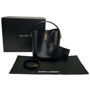 Bolsa Saint Laurent Bucket Le 37 Preta