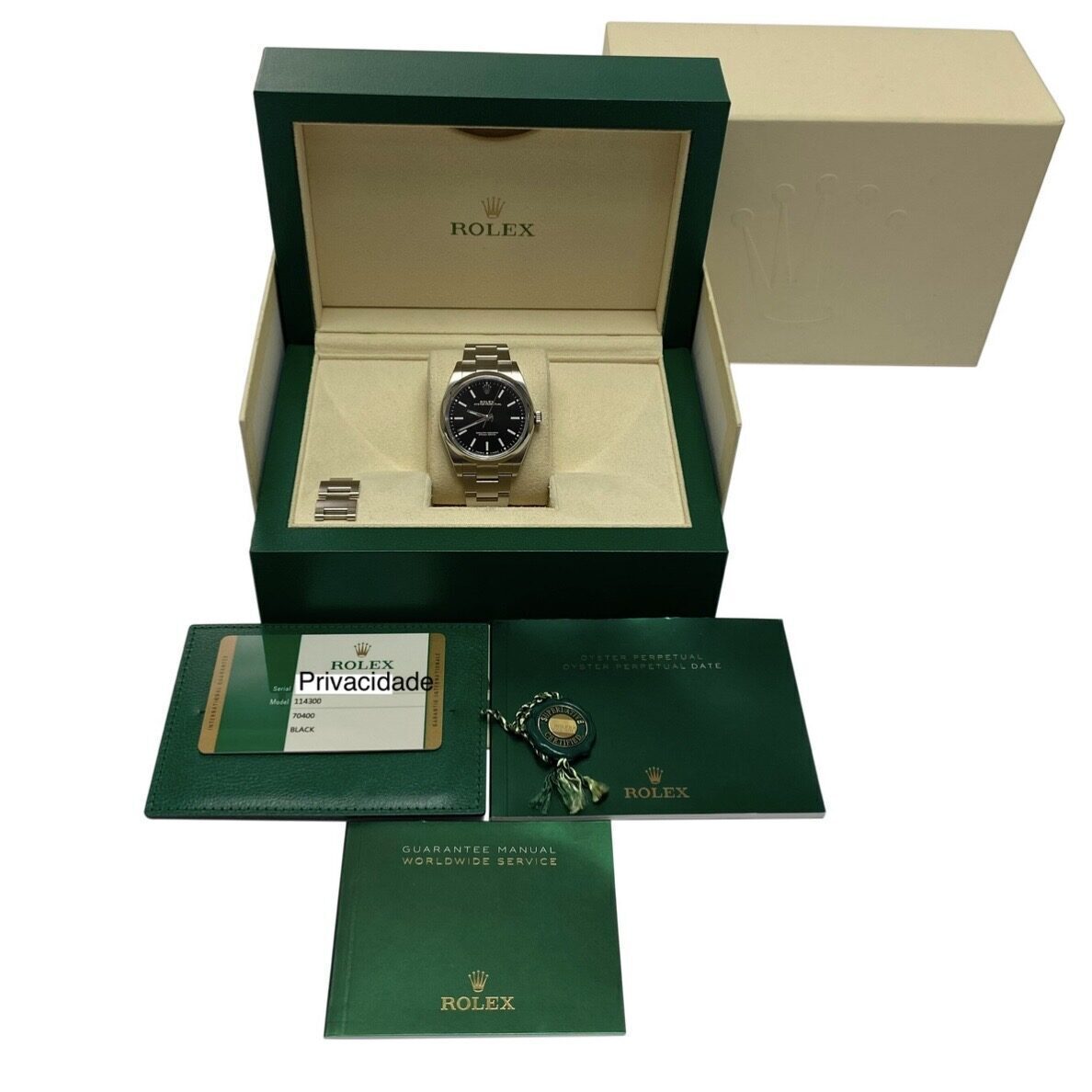 Relógio Rolex Oyster Perpetual 39 mm - 114300