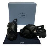 Sandália Prada Monolith Preta