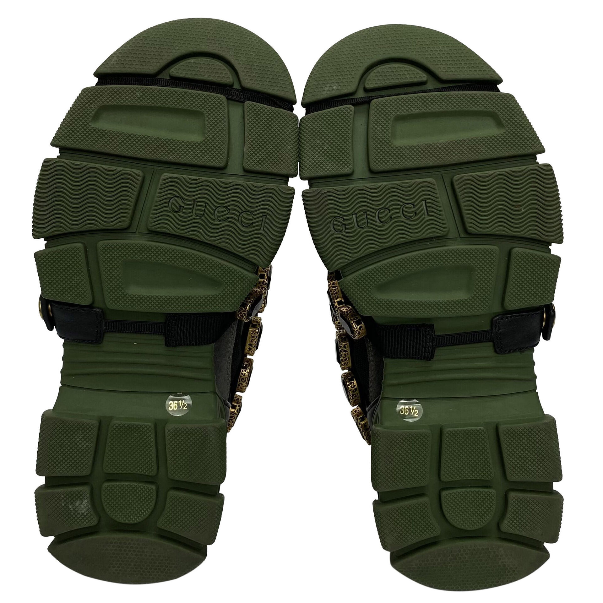 Tênis Gucci Flashtrek Verde