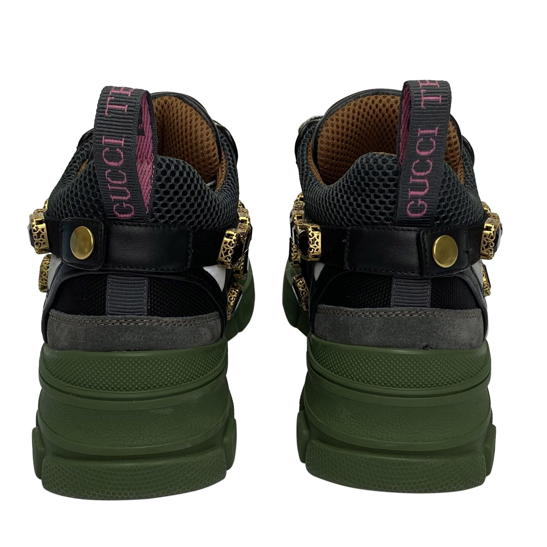 Tênis Gucci Flashtrek Verde