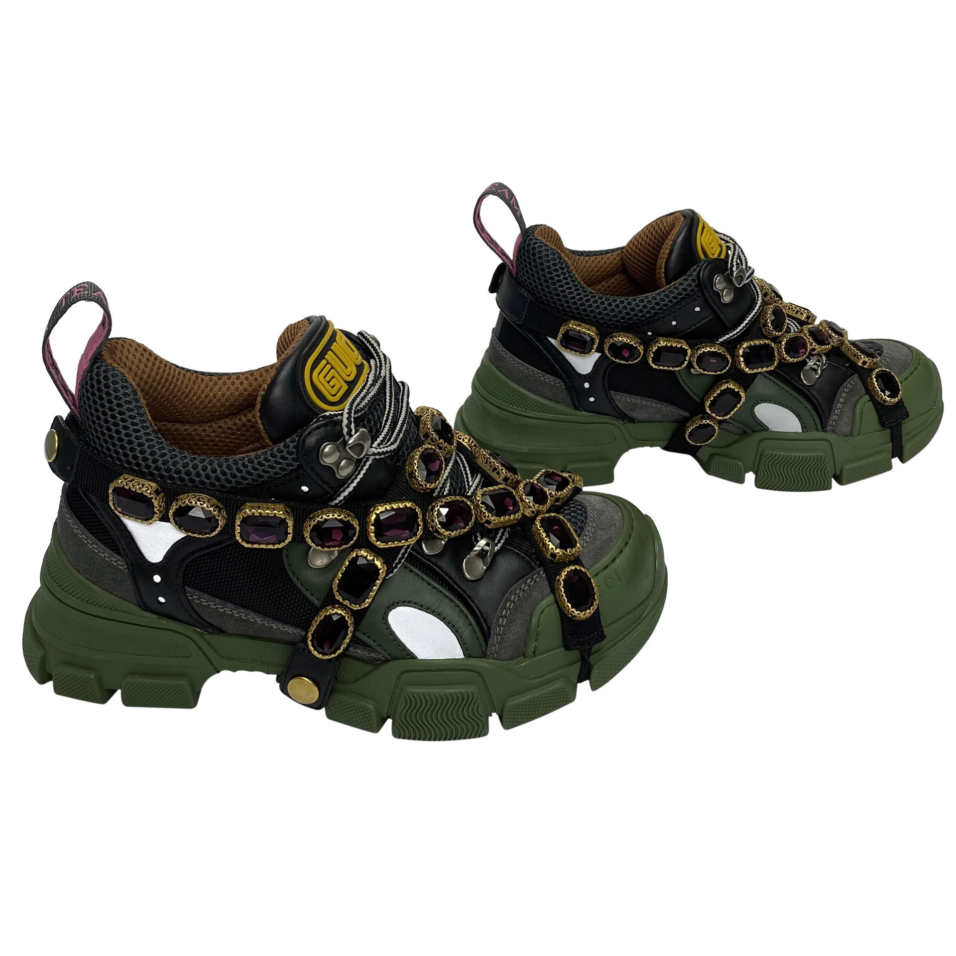 Tênis Gucci Flashtrek Verde