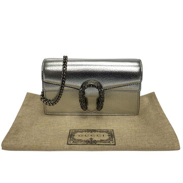 Bolsa Gucci Dionysus Super Mini Prata
