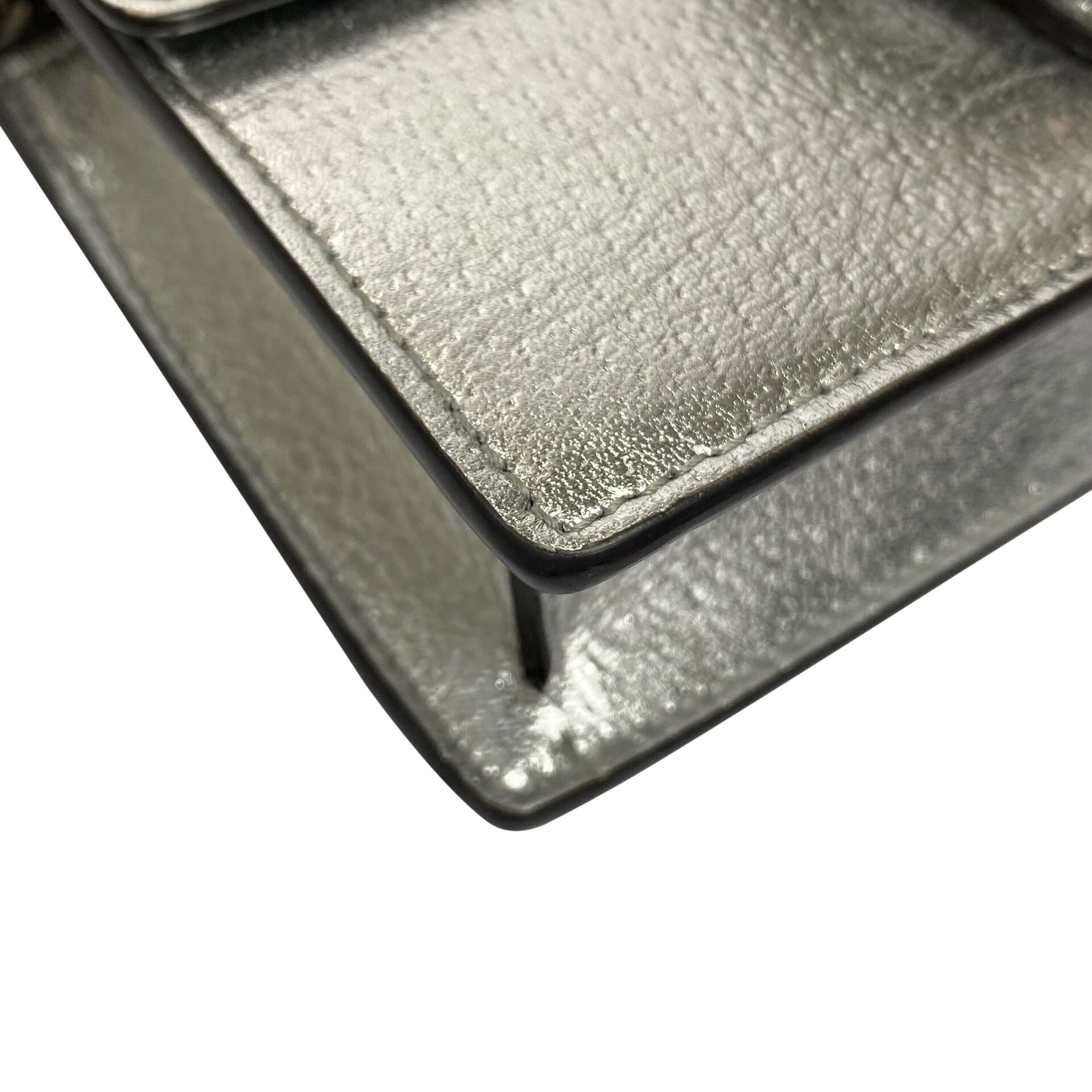 Bolsa Gucci Dionysus Super Mini Prata