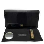 Clutch Dolce & Gabbana Couro Preta
