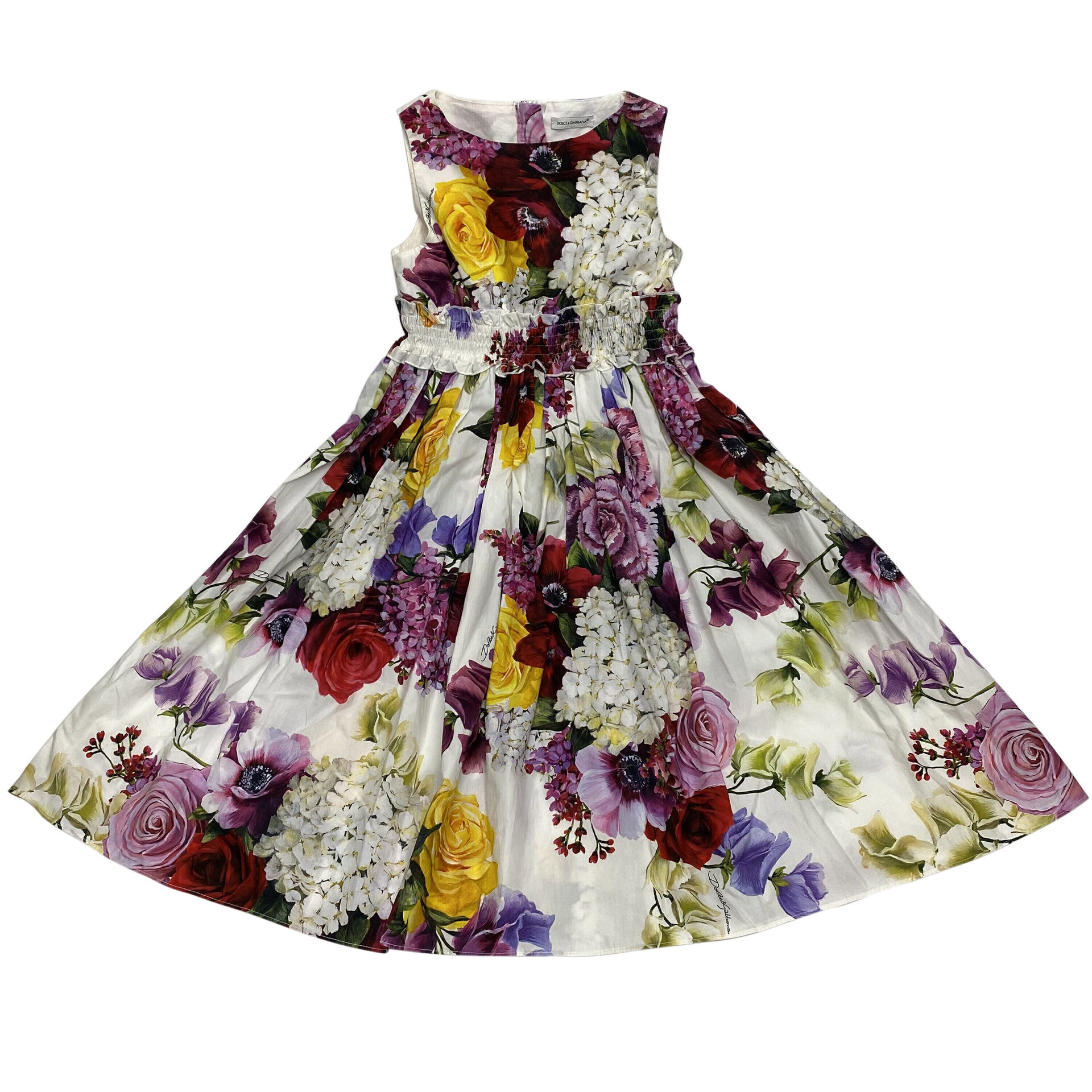 Vestido Dolce & Gabbana Infantil Floral