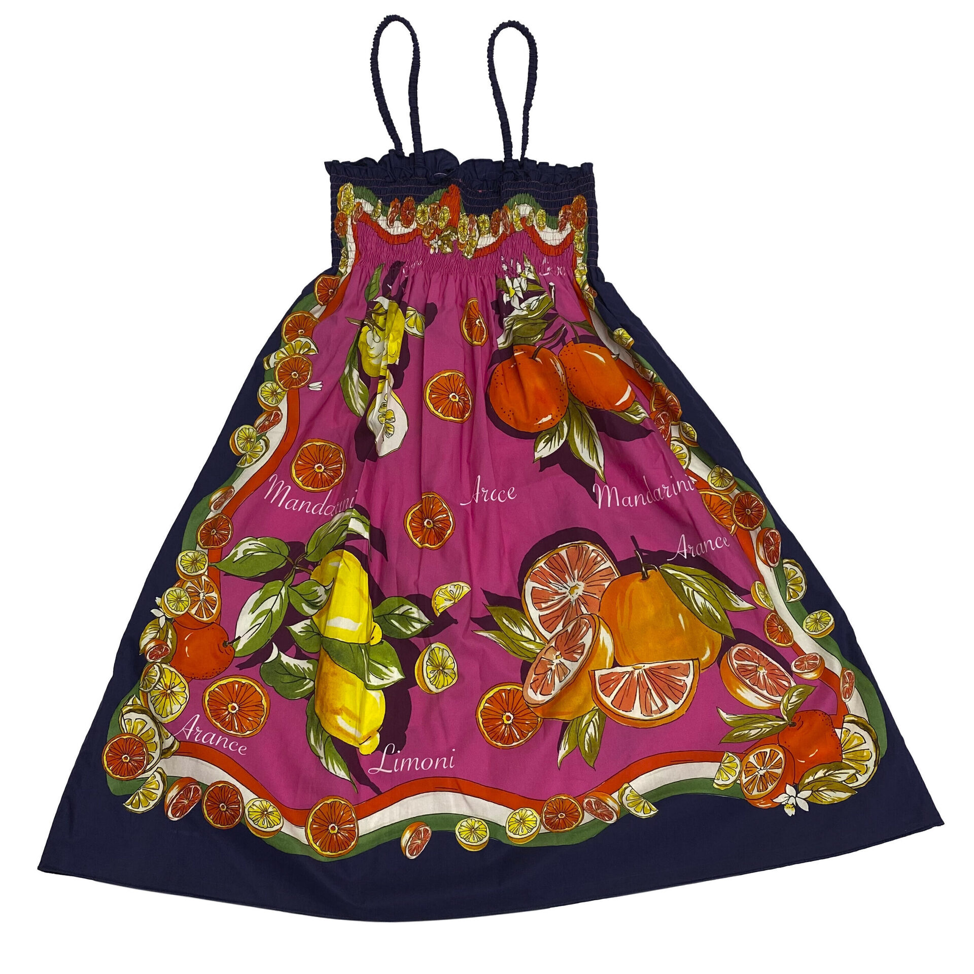 Vestido Dolce & Gabbana Infantil Pink Citrus