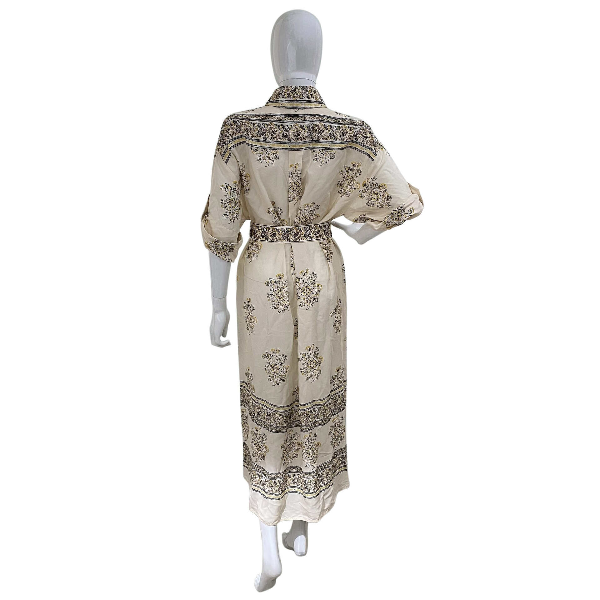 Vestido Zimmermann Midi em Seda