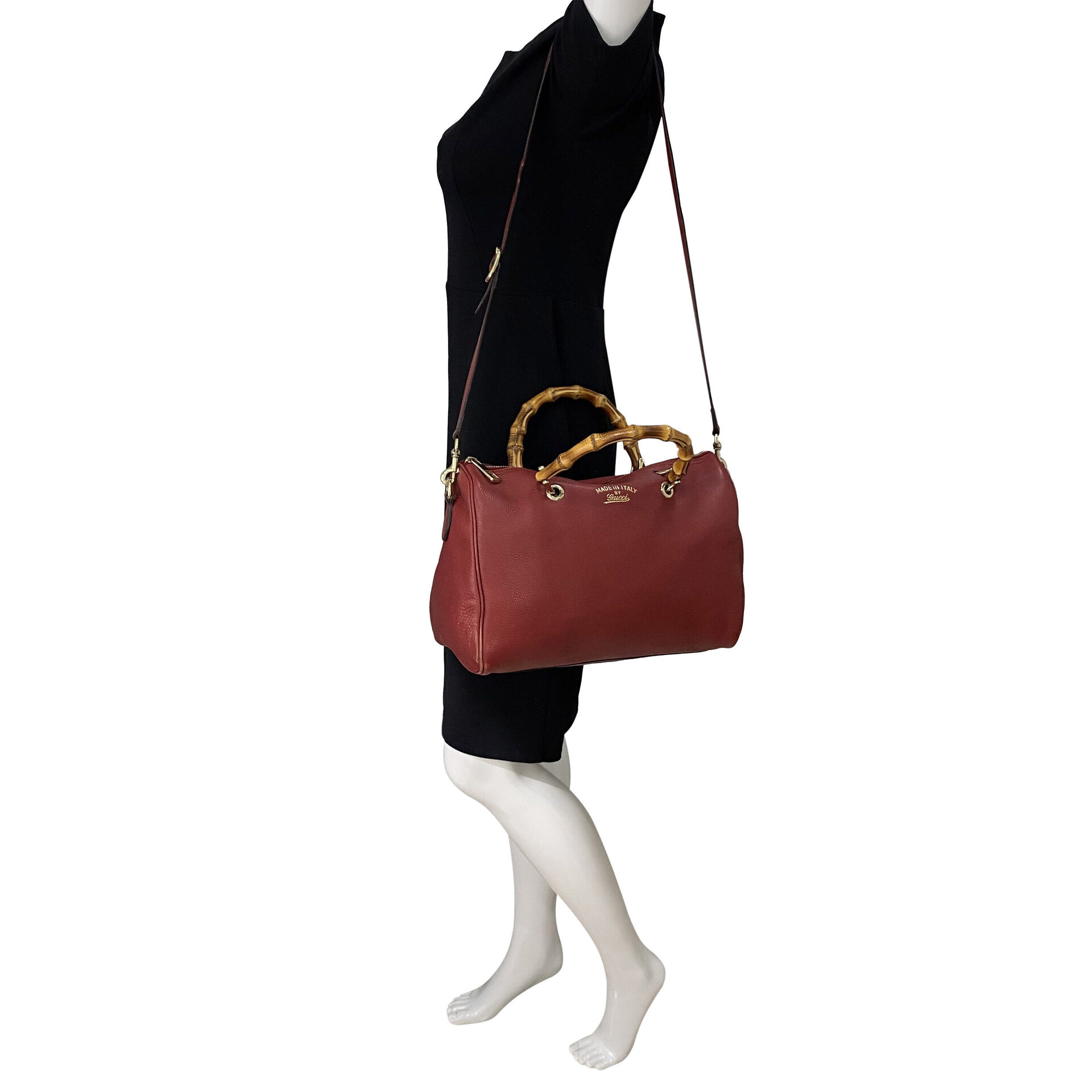 Bolsa Gucci Bamboo Shopper Boston