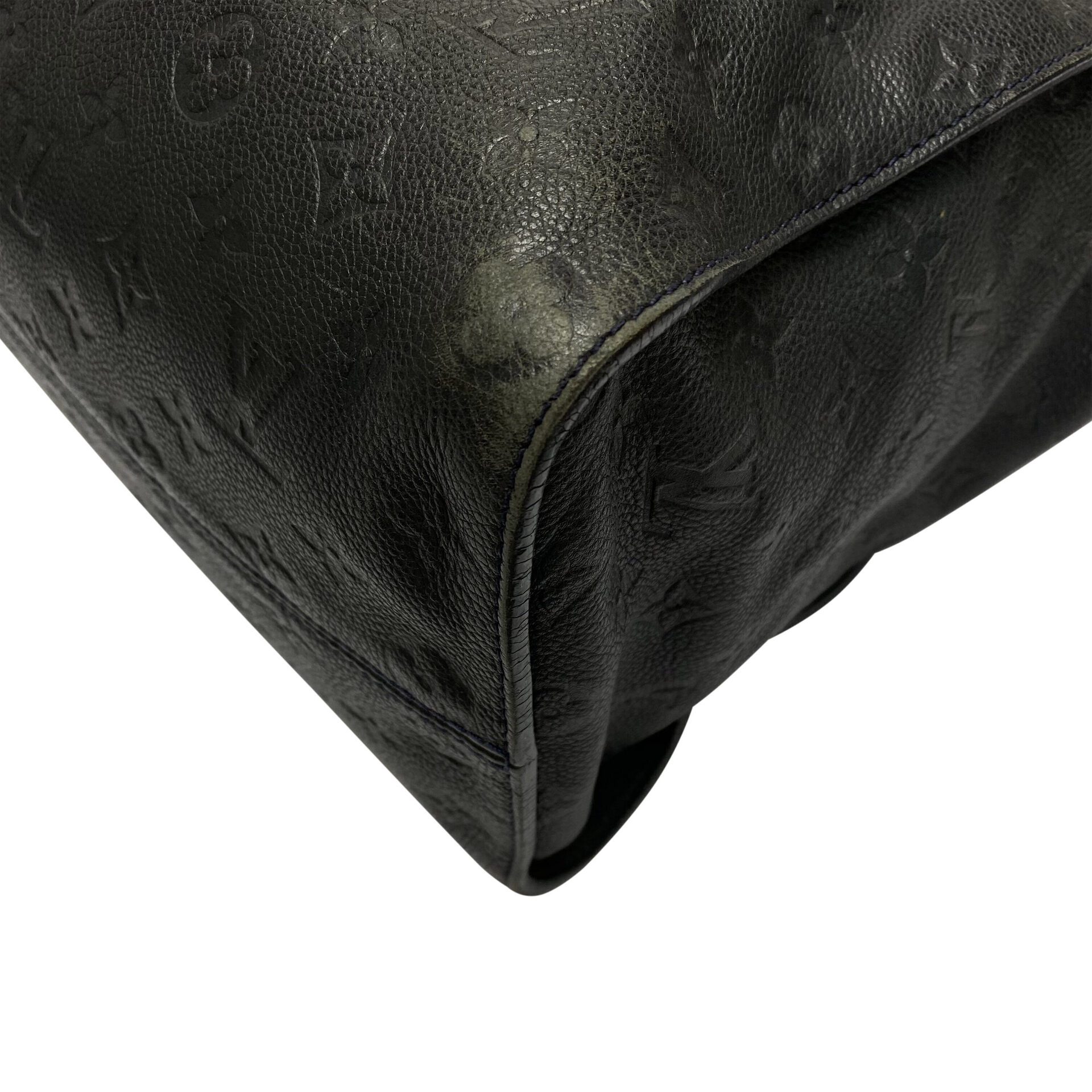 Bolsa Louis Vuitton Lumineuse Empreinte Azul Marinho