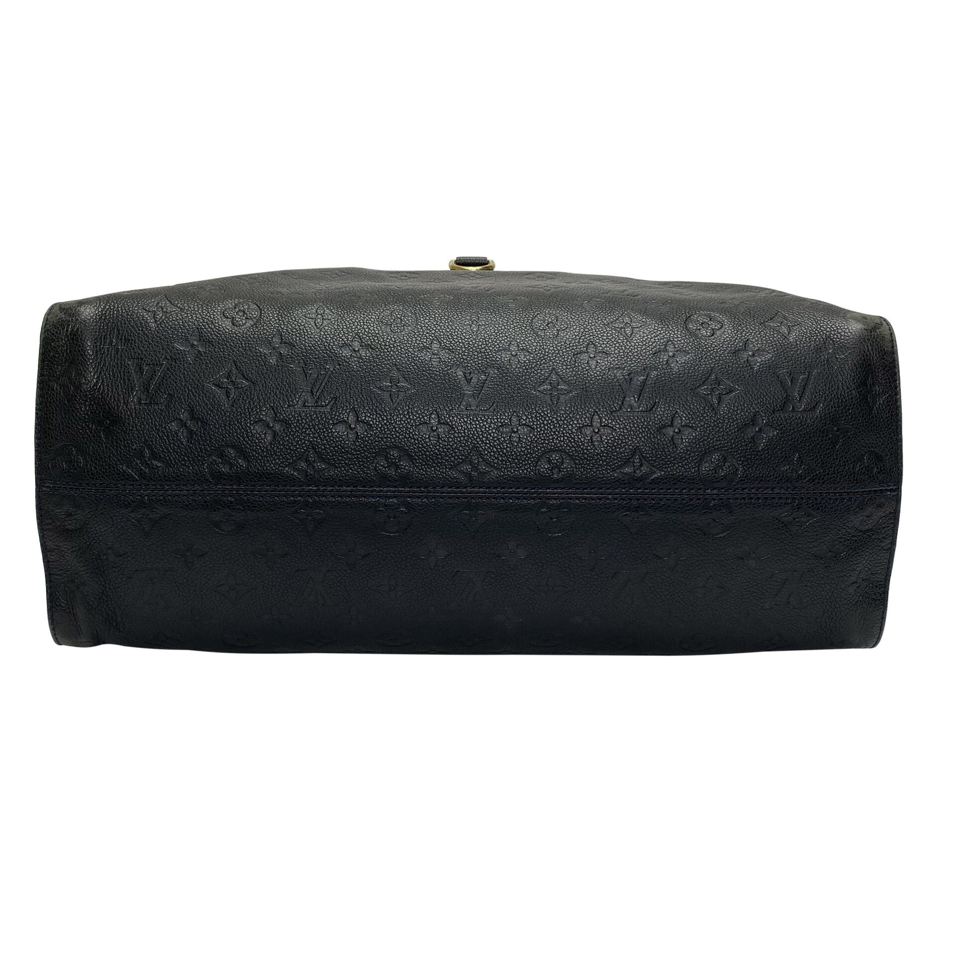 Bolsa Louis Vuitton Lumineuse Empreinte Azul Marinho