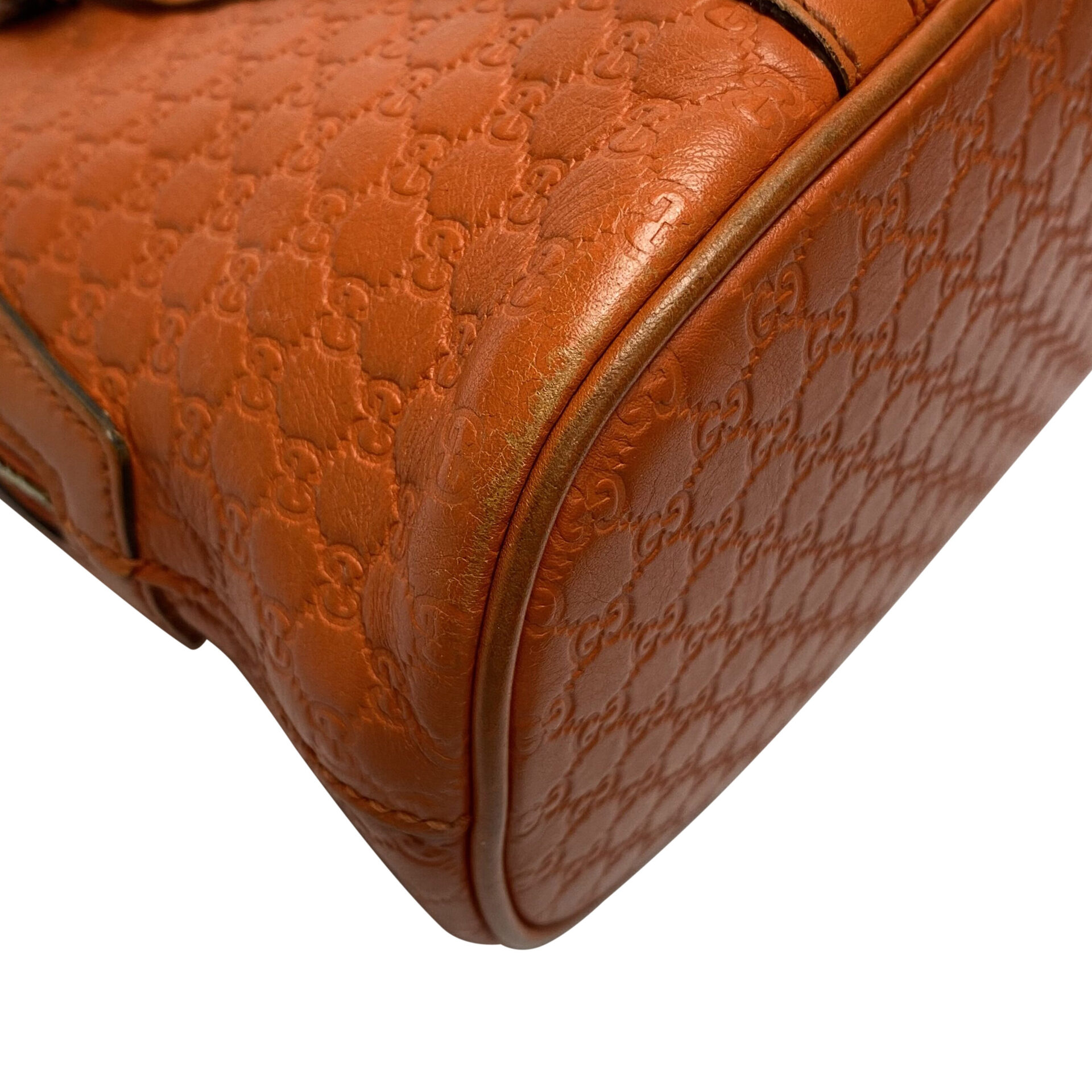 Bolsa Gucci Microguccissima Laranja