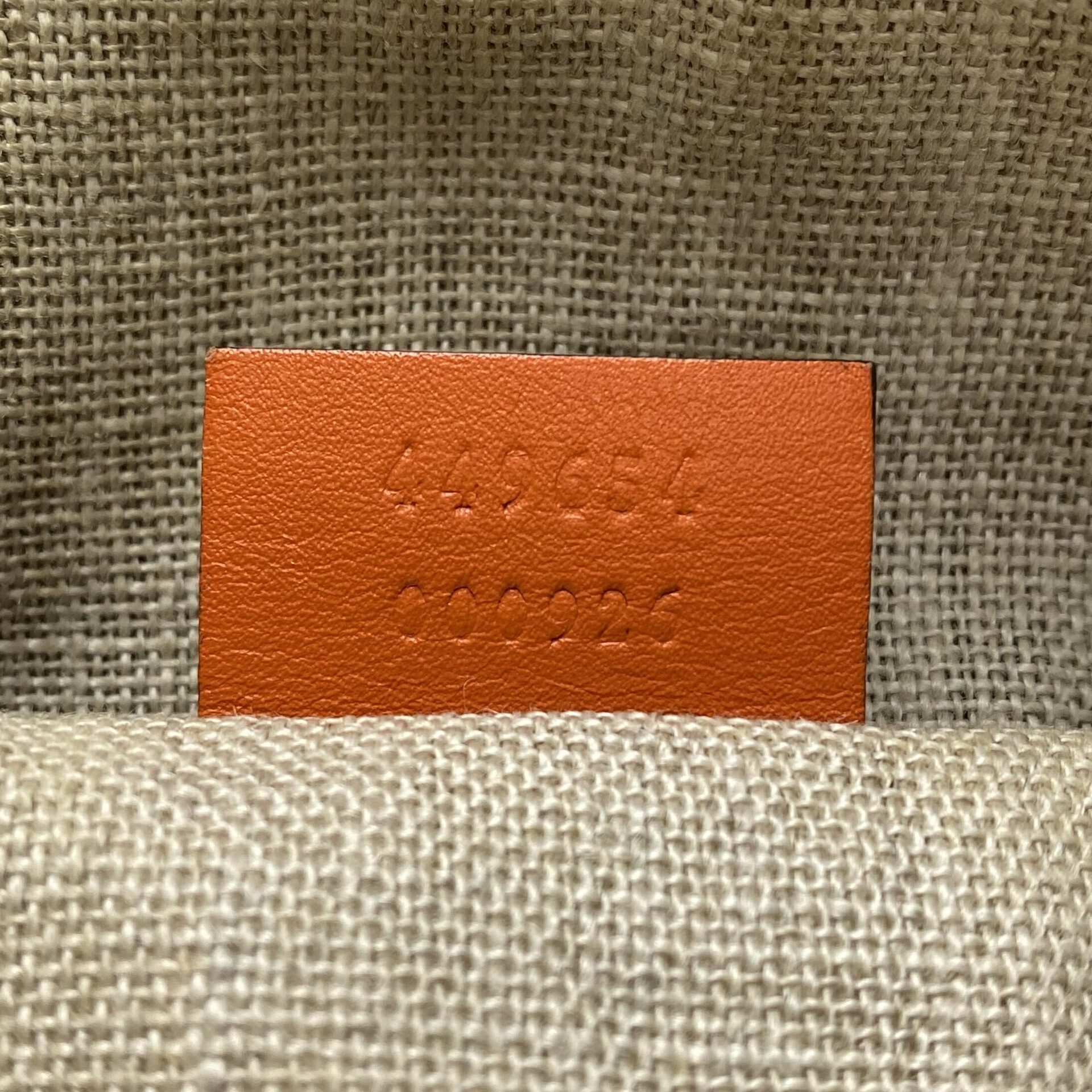 Bolsa Gucci Microguccissima Laranja