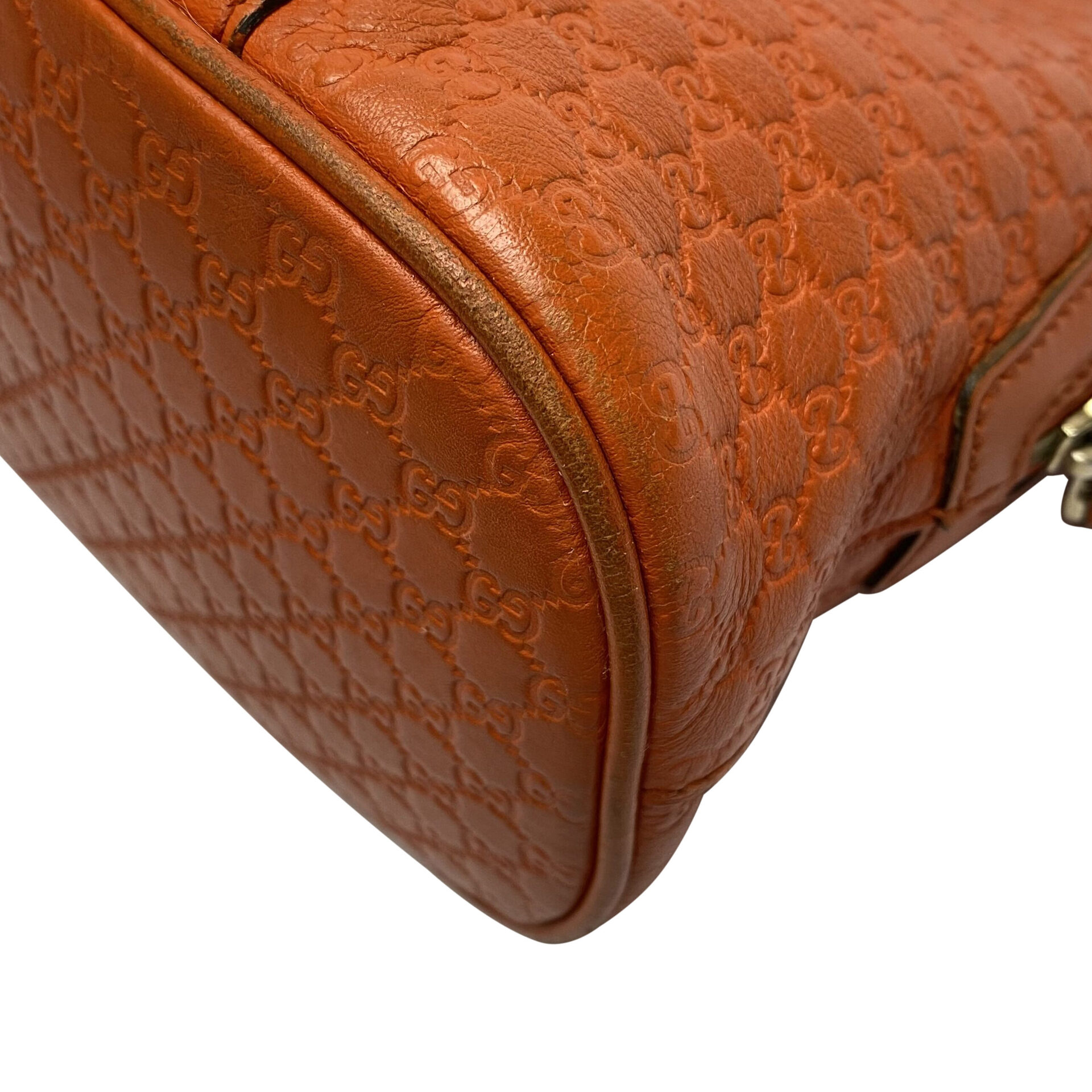 Bolsa Gucci Microguccissima Laranja