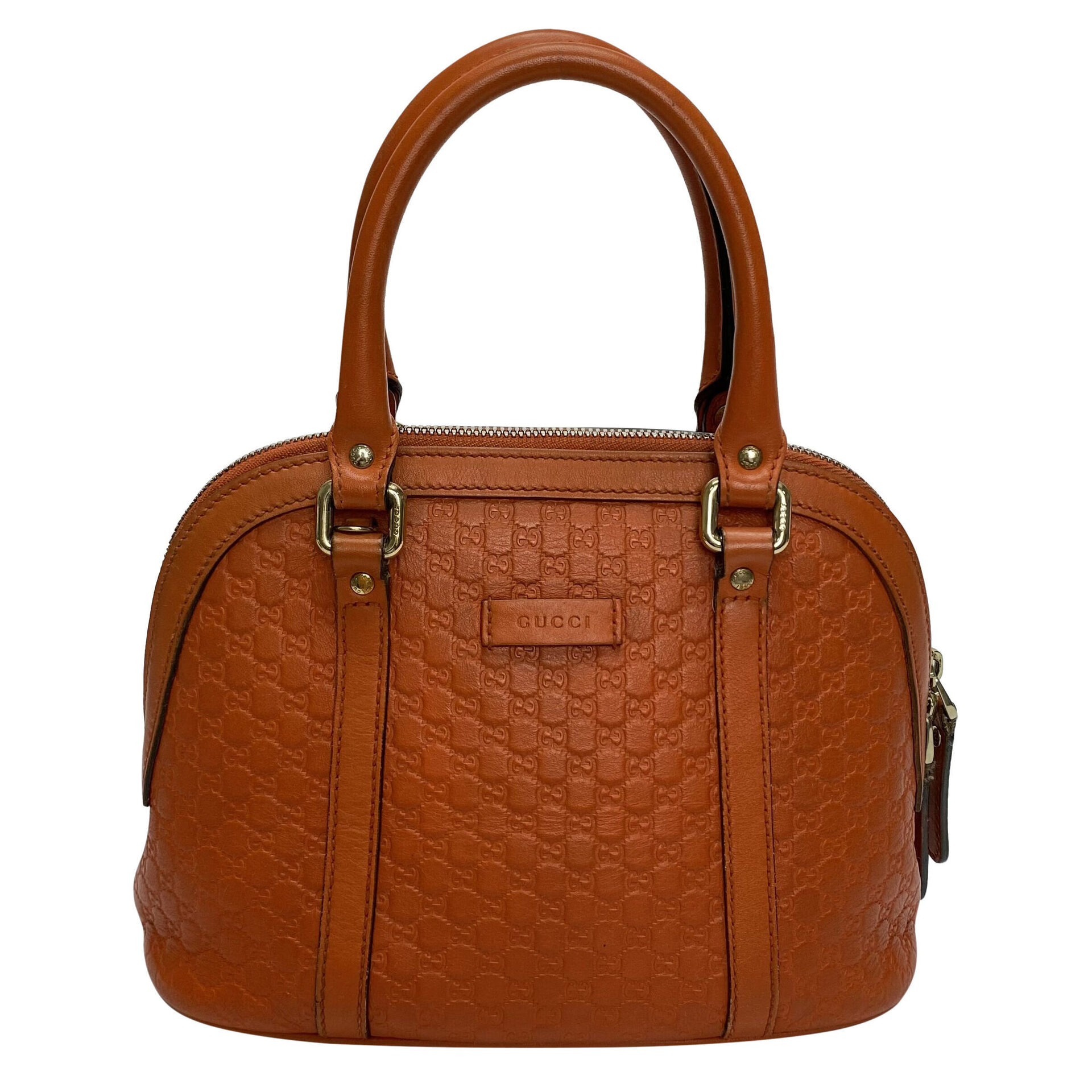 Bolsa Gucci Microguccissima Laranja