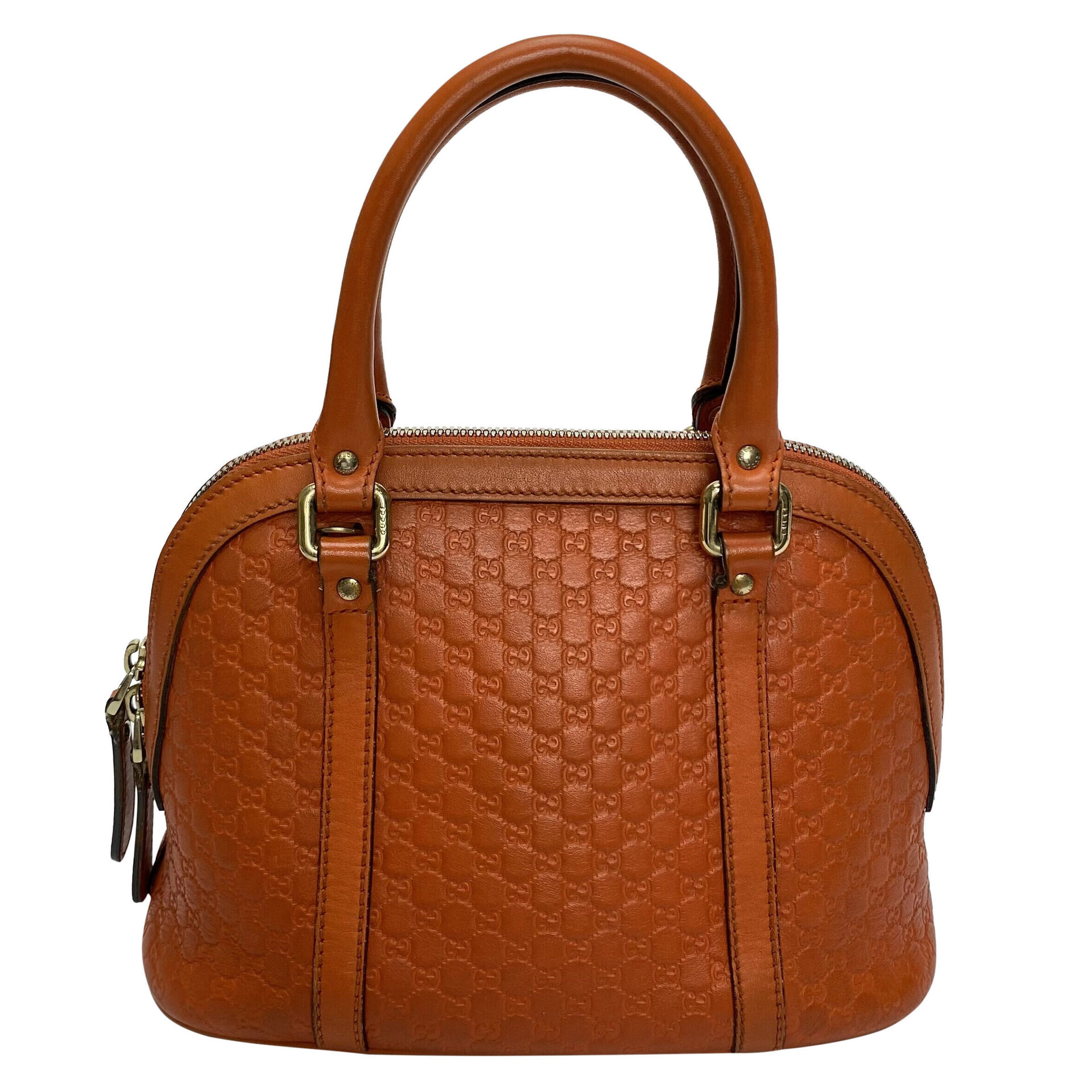 Bolsa Gucci Microguccissima Laranja