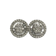 Par de Brincos Pizza Diamantes