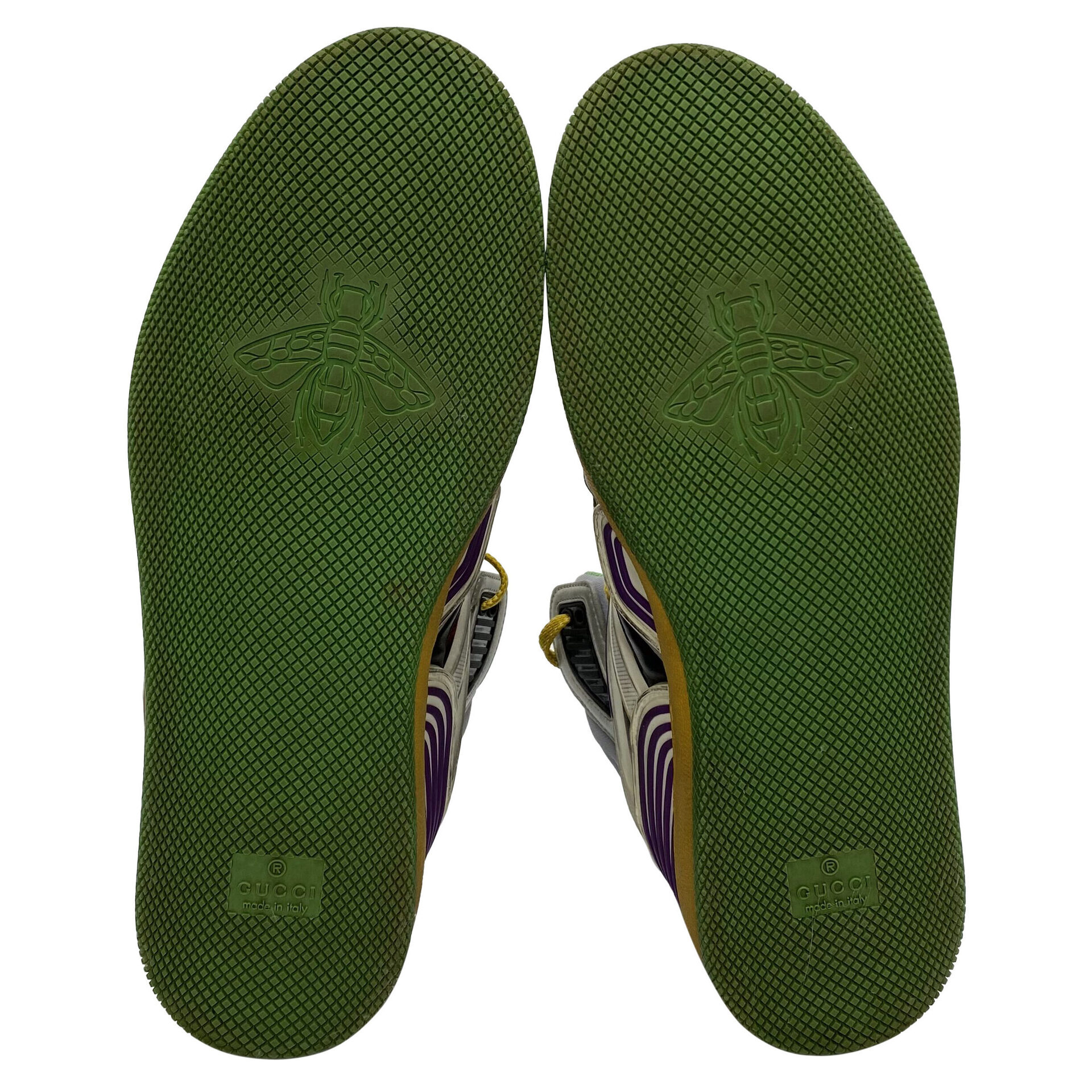 Tênis Gucci Basket High-Top - Multicolor