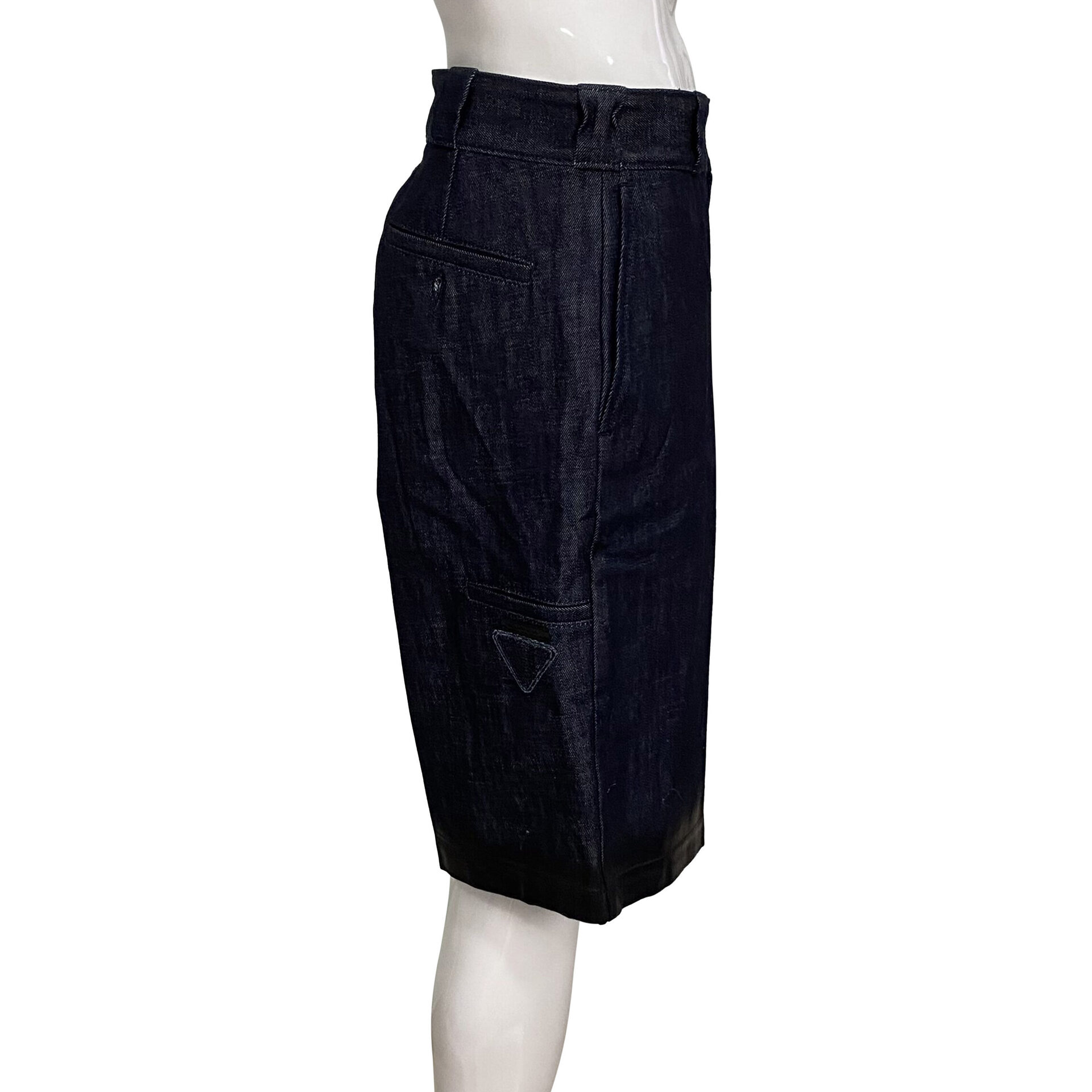 Bermuda Prada Denim Blue