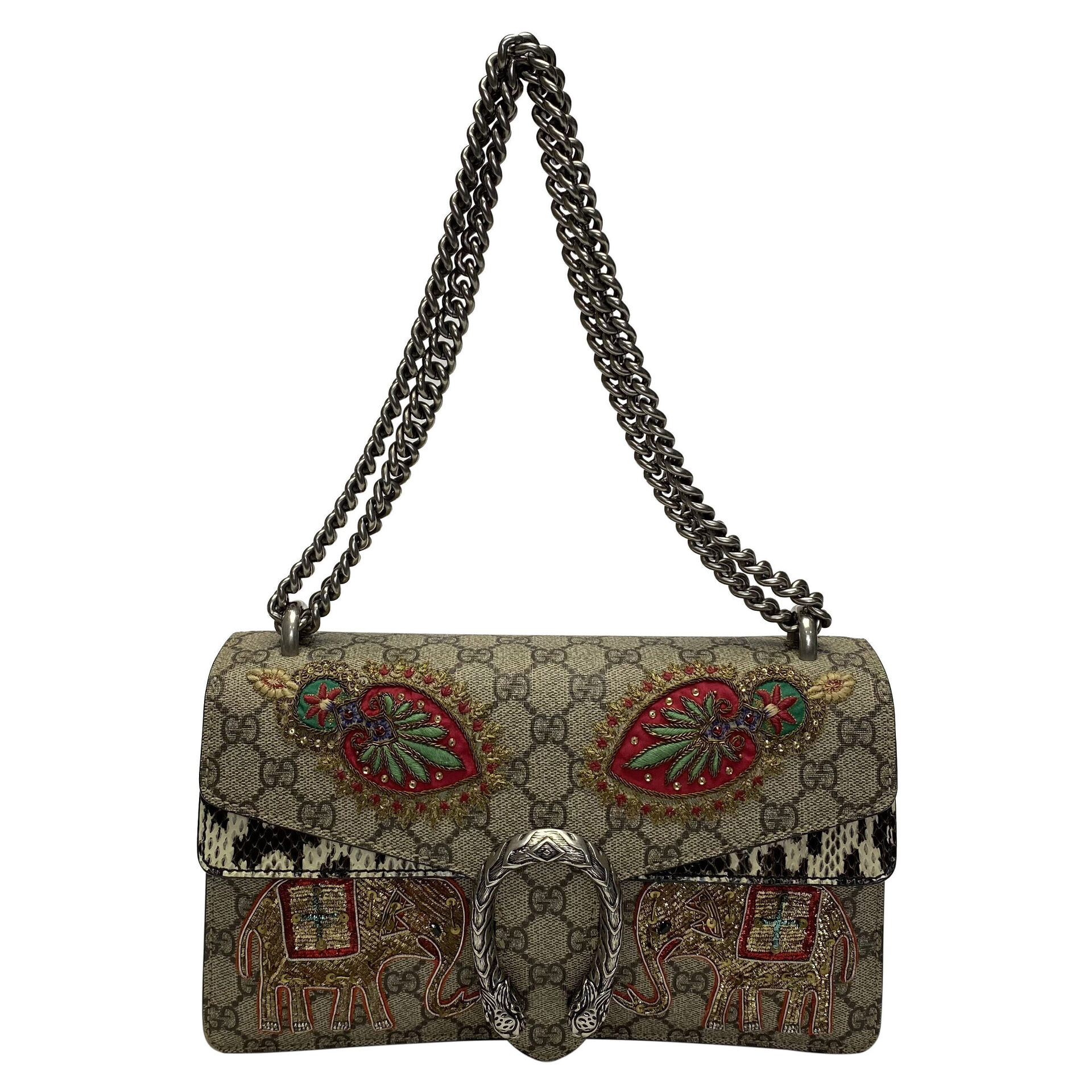 Bolsa Gucci Dionysus Patches