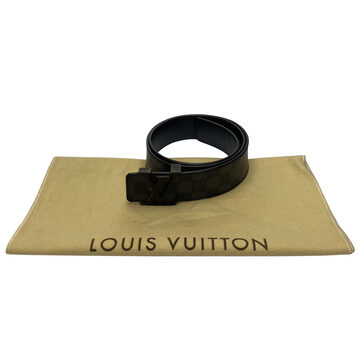 Cinto Louis Vuitton Damier Graphite