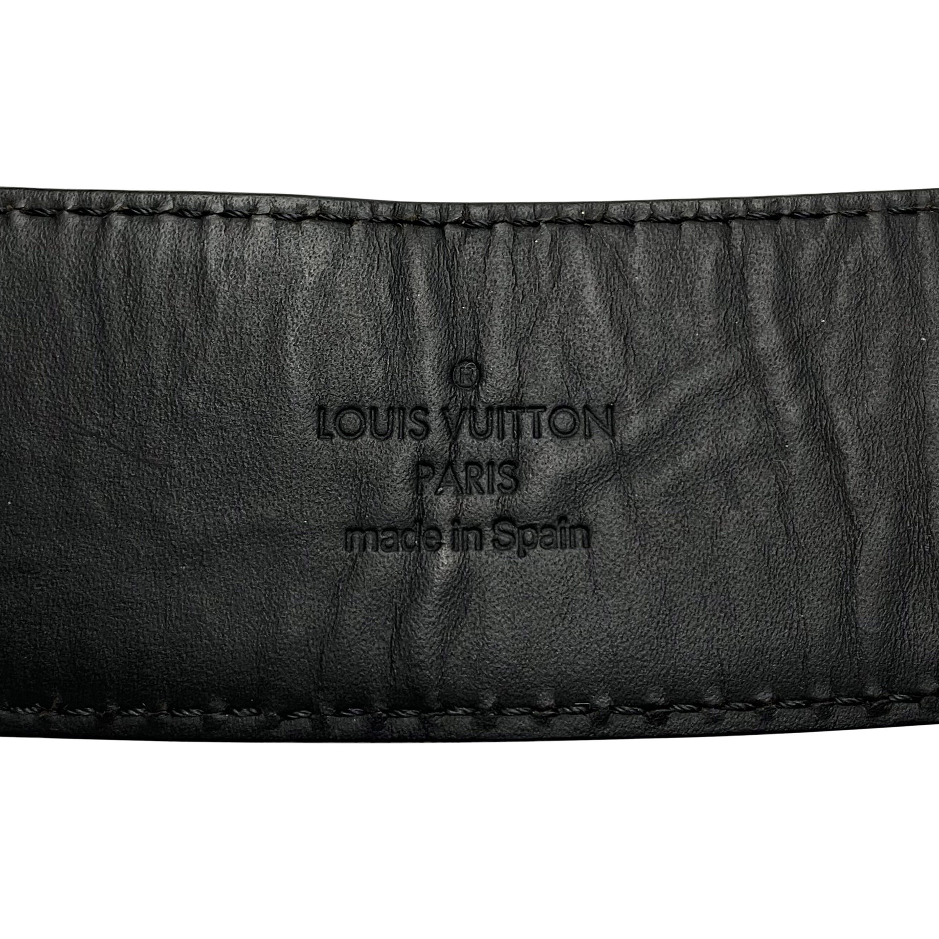 Cinto Louis Vuitton Damier Graphite
