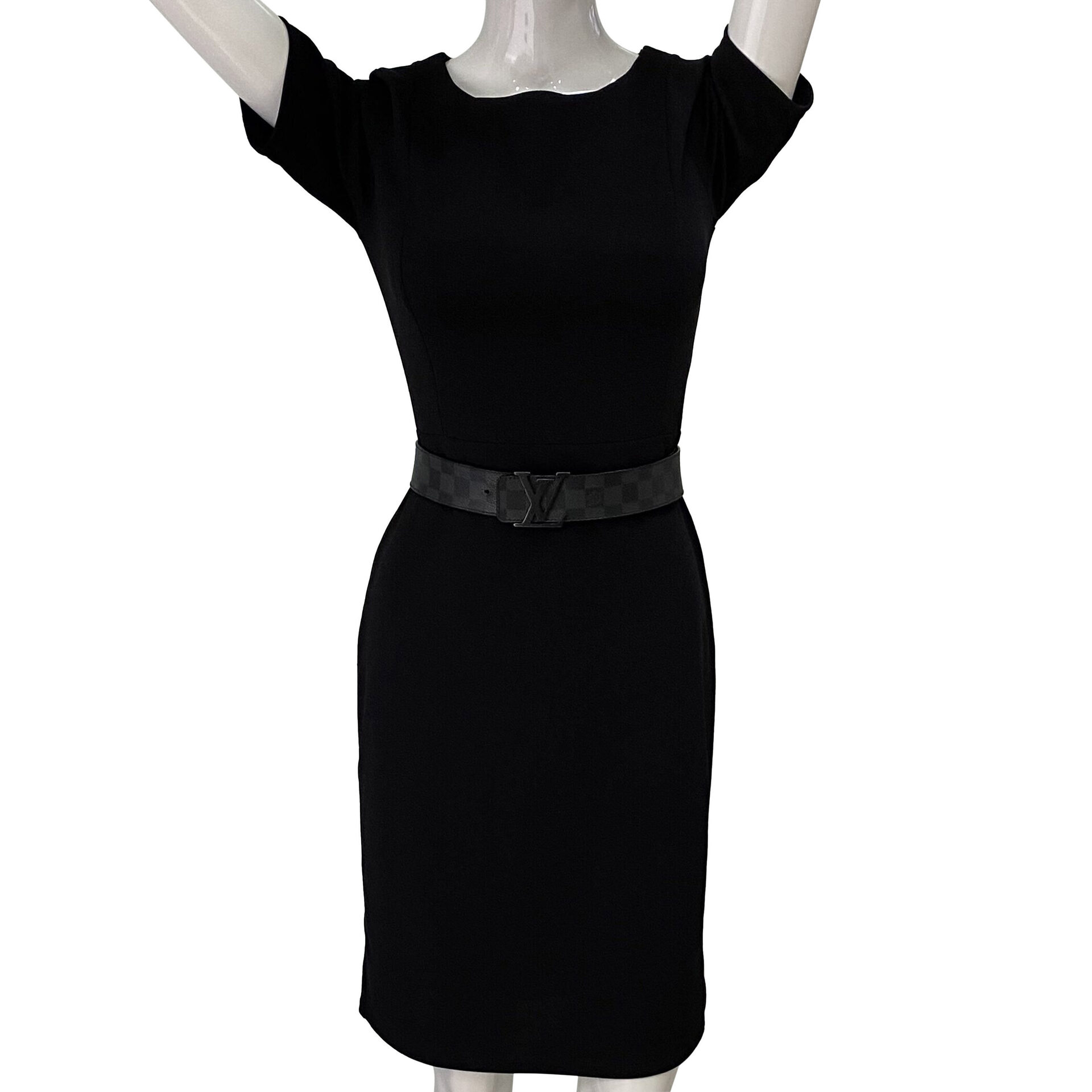 Cinto Louis Vuitton Damier Graphite