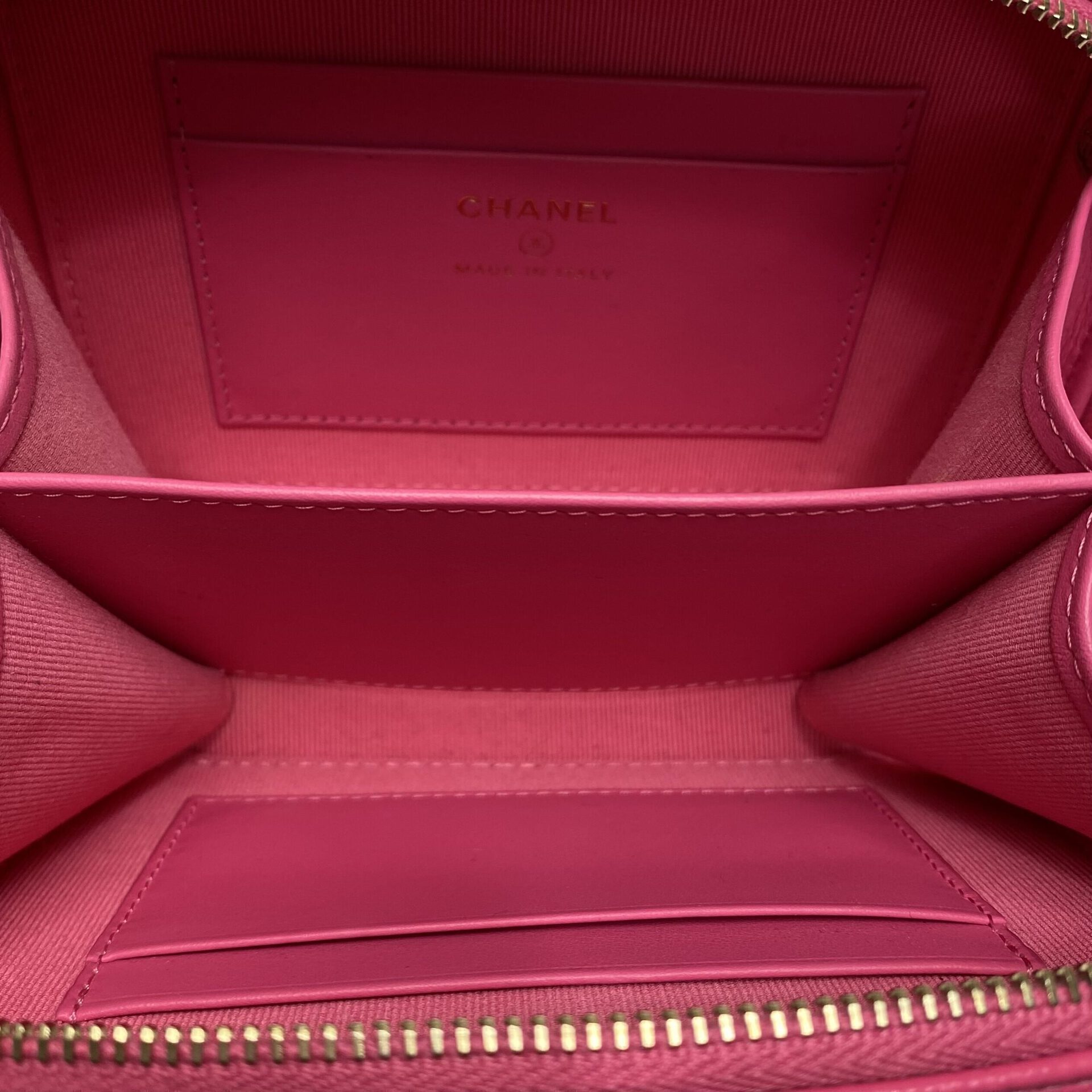 Bolsa Chanel Camera Bag Caviar Rosa