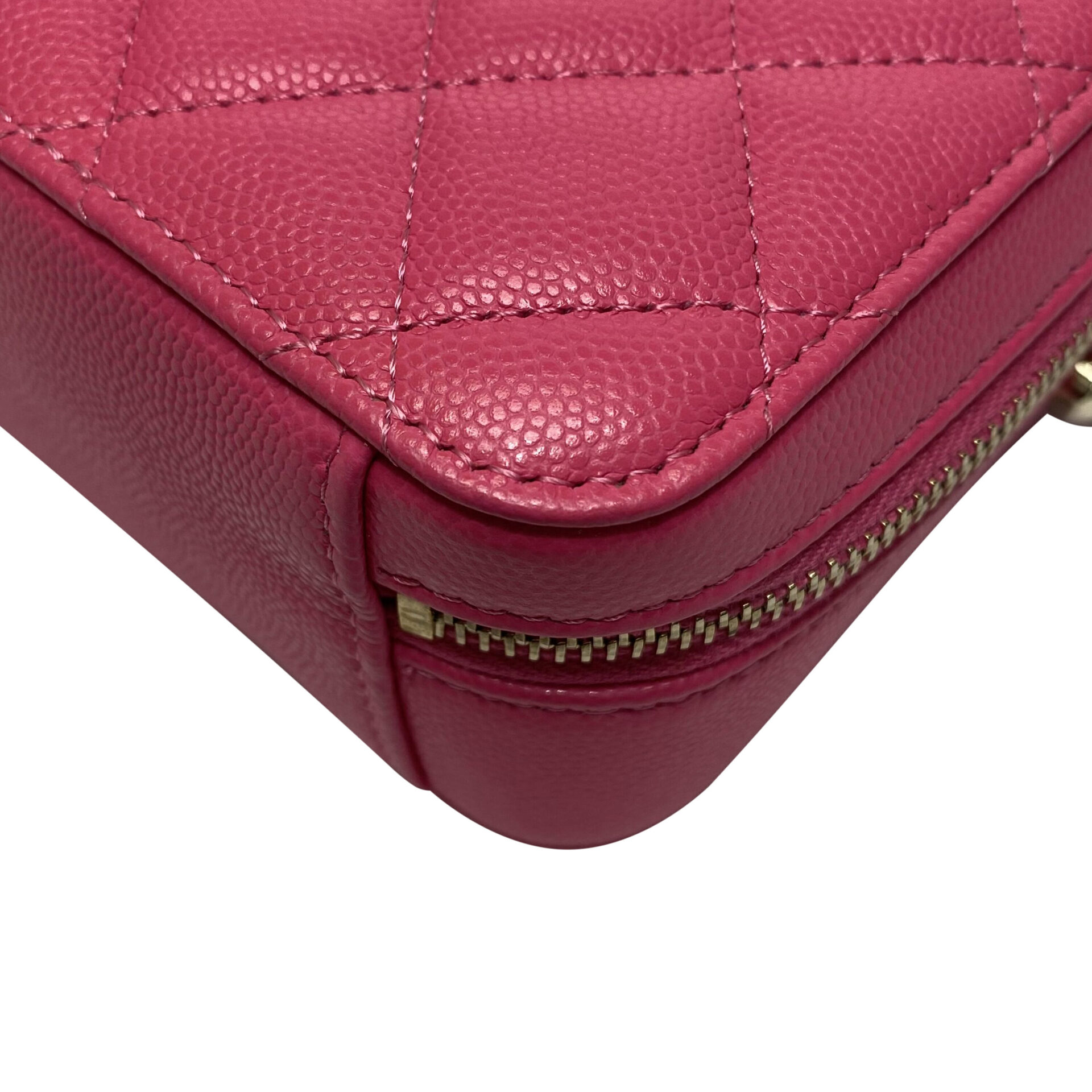 Bolsa Chanel Camera Bag Caviar Rosa