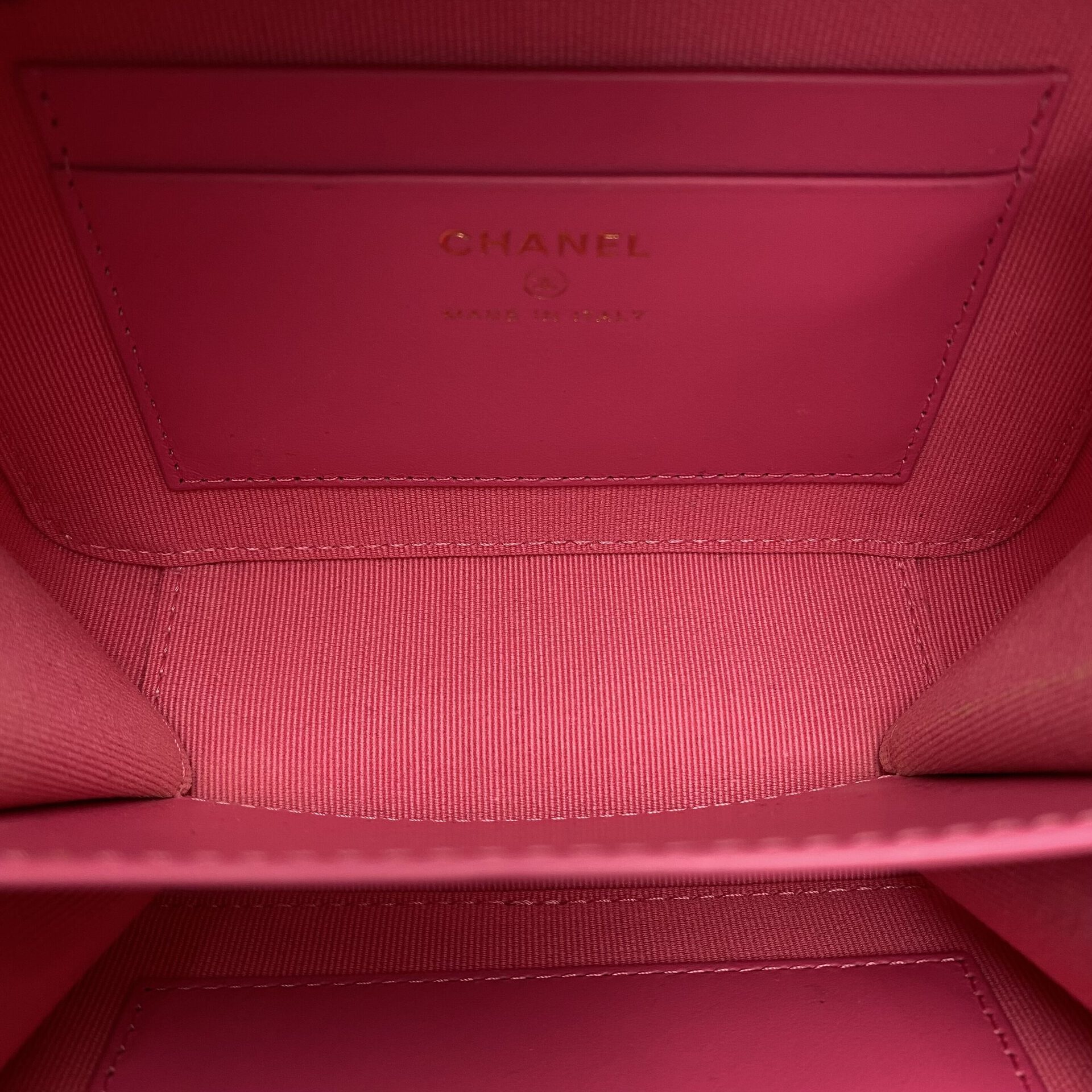 Bolsa Chanel Camera Bag Caviar Rosa