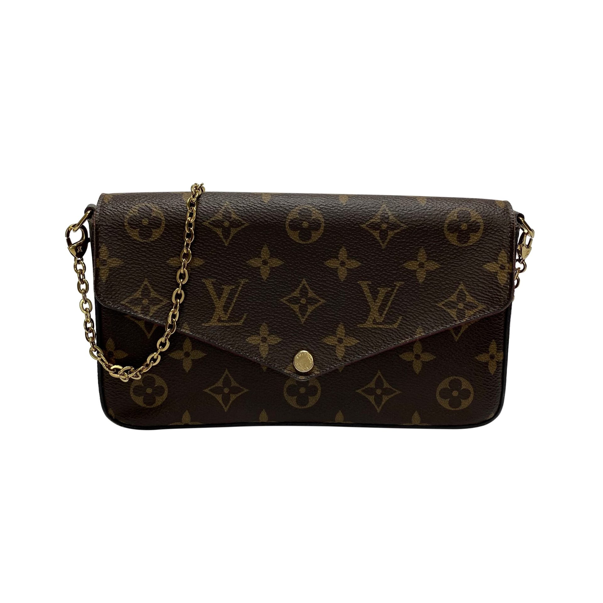 Bolsa Louis Vuitton Pochette Felicie Monogram