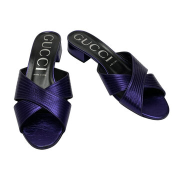 Sandália Gucci Roxa