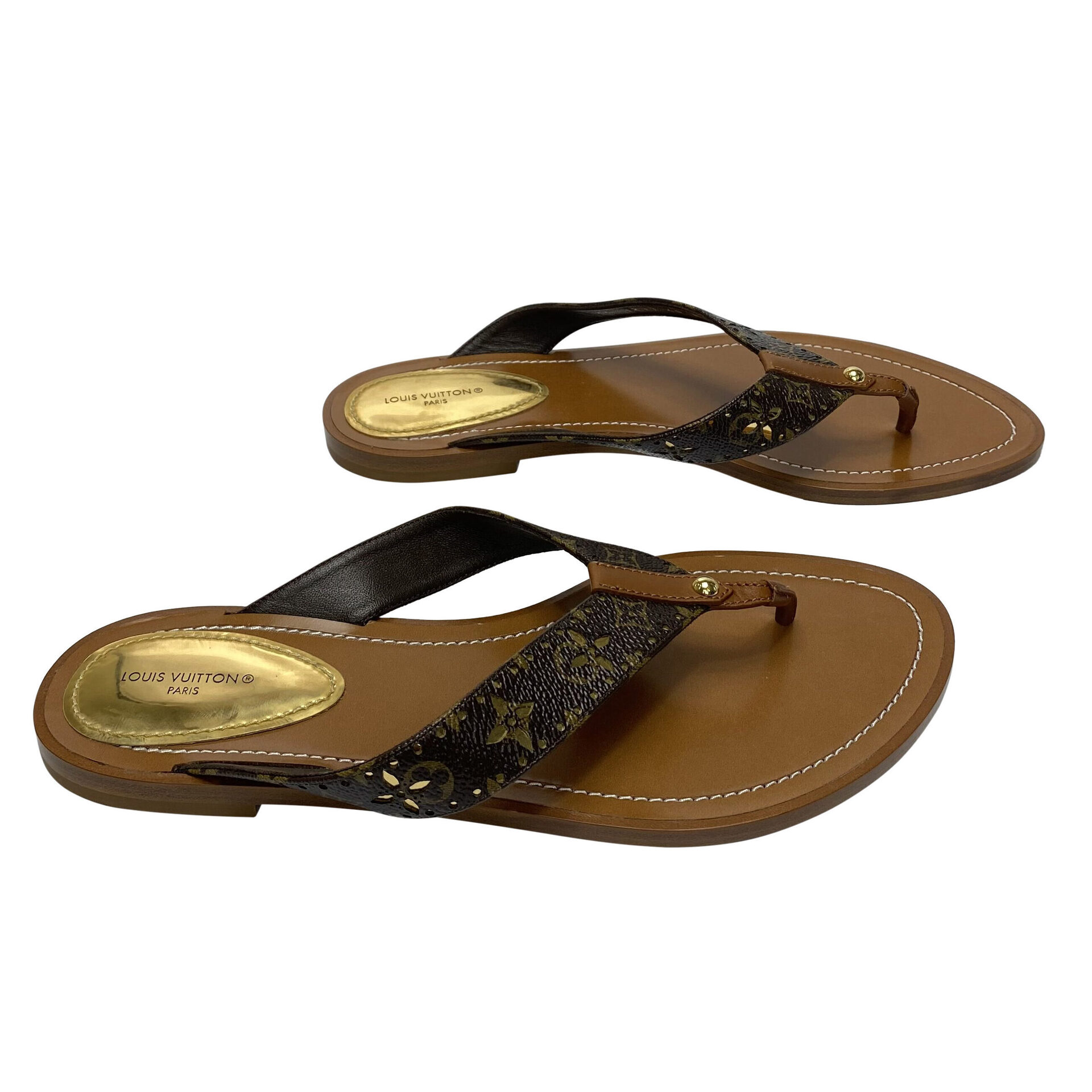 Flat Louis Vuitton Sunny Monograma