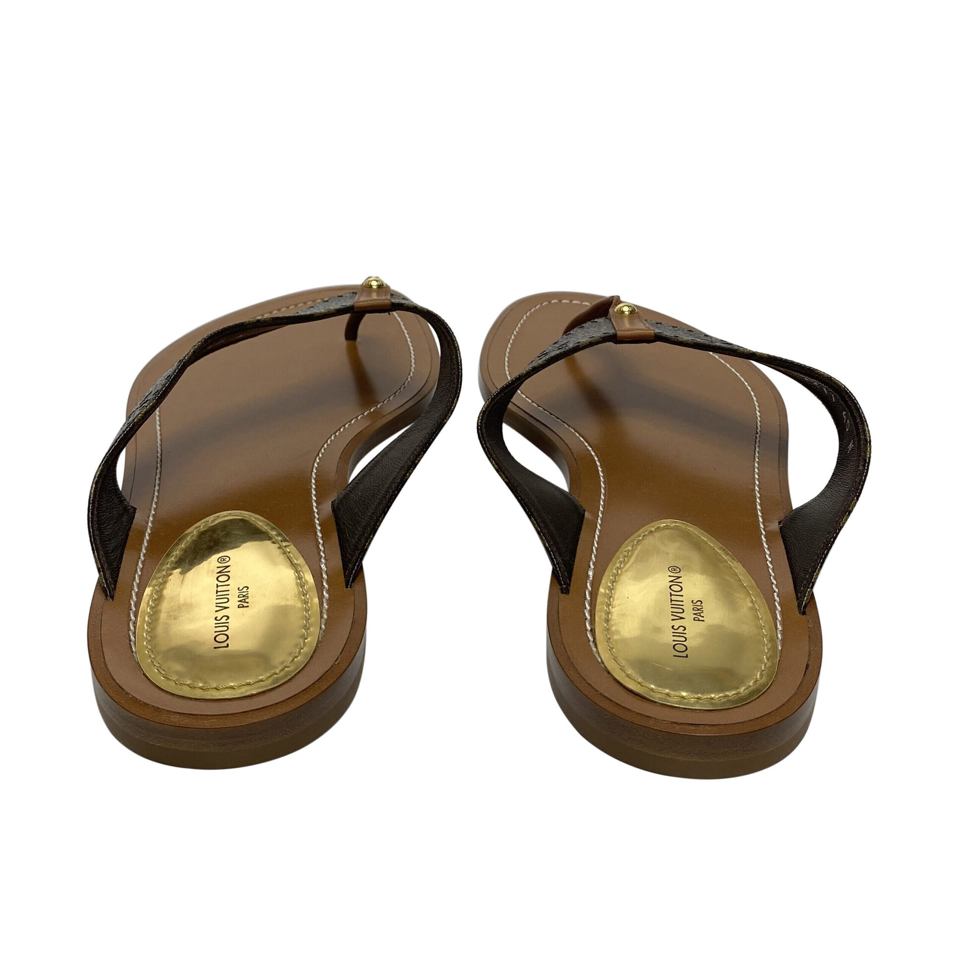 Flat Louis Vuitton Sunny Monograma