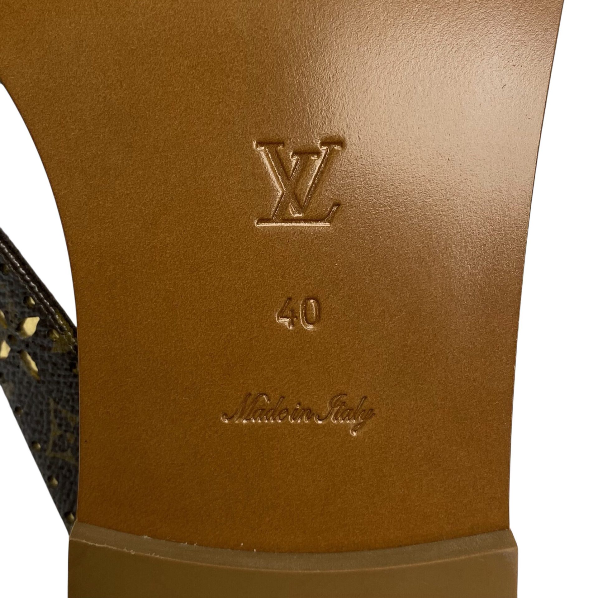 Flat Louis Vuitton Sunny Monograma