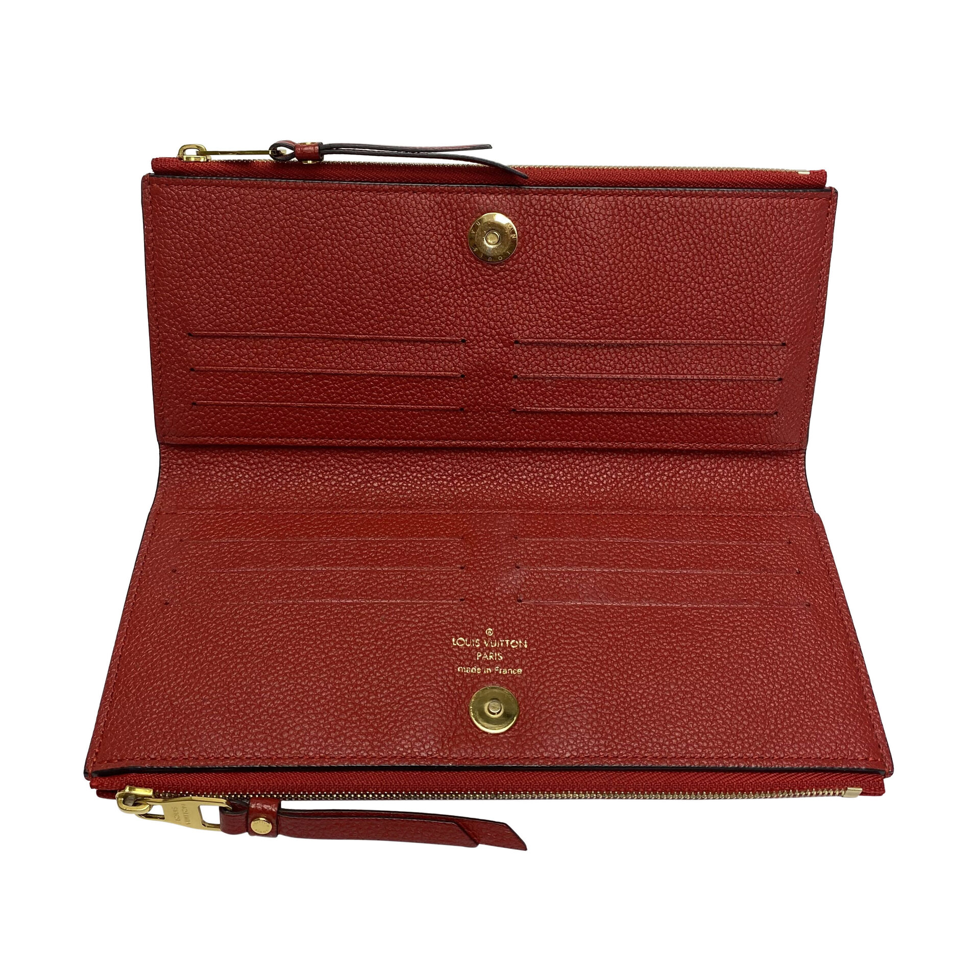 Clutch / Carteira Louis Vuitton Vermelha