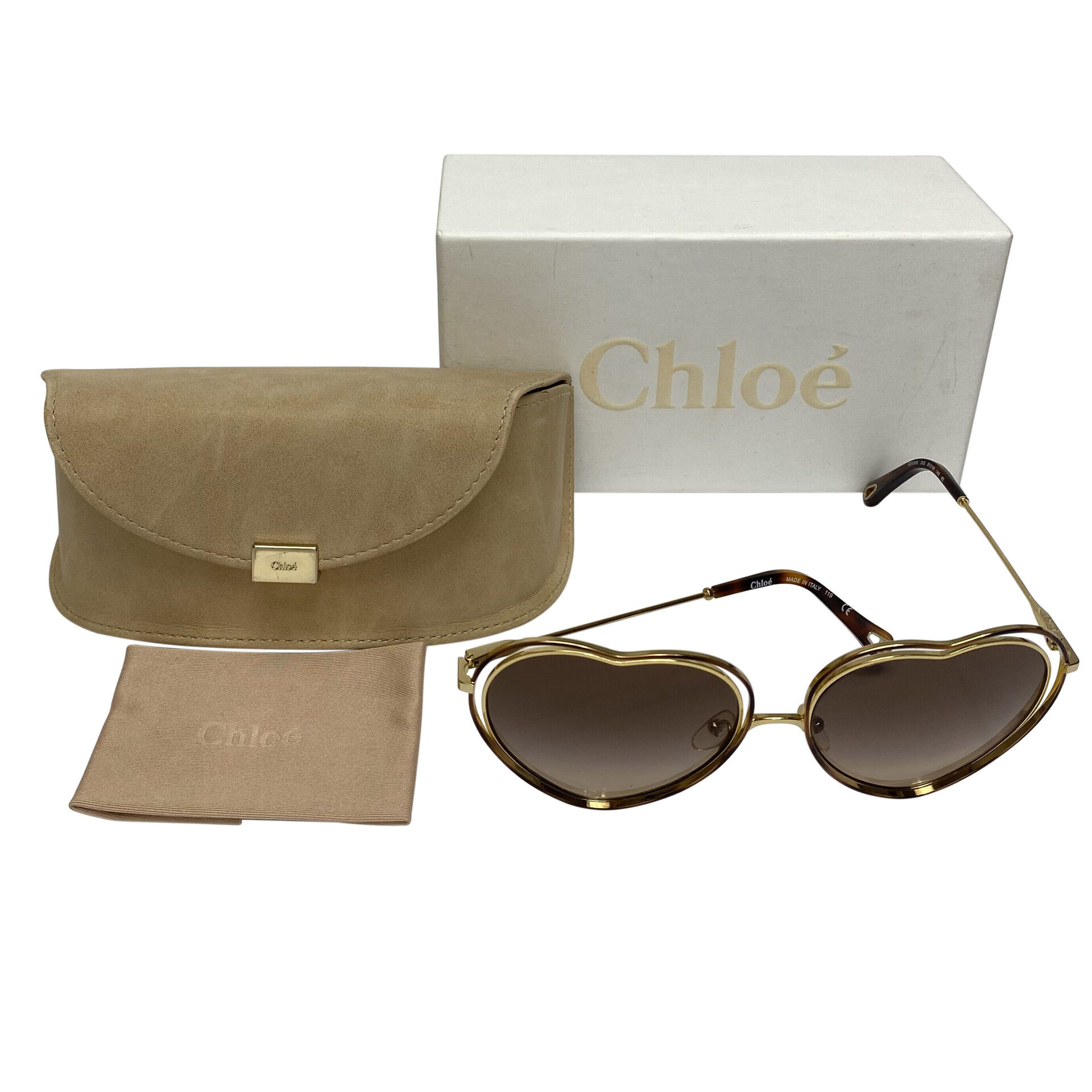 Óculos de Sol Chloe Coração