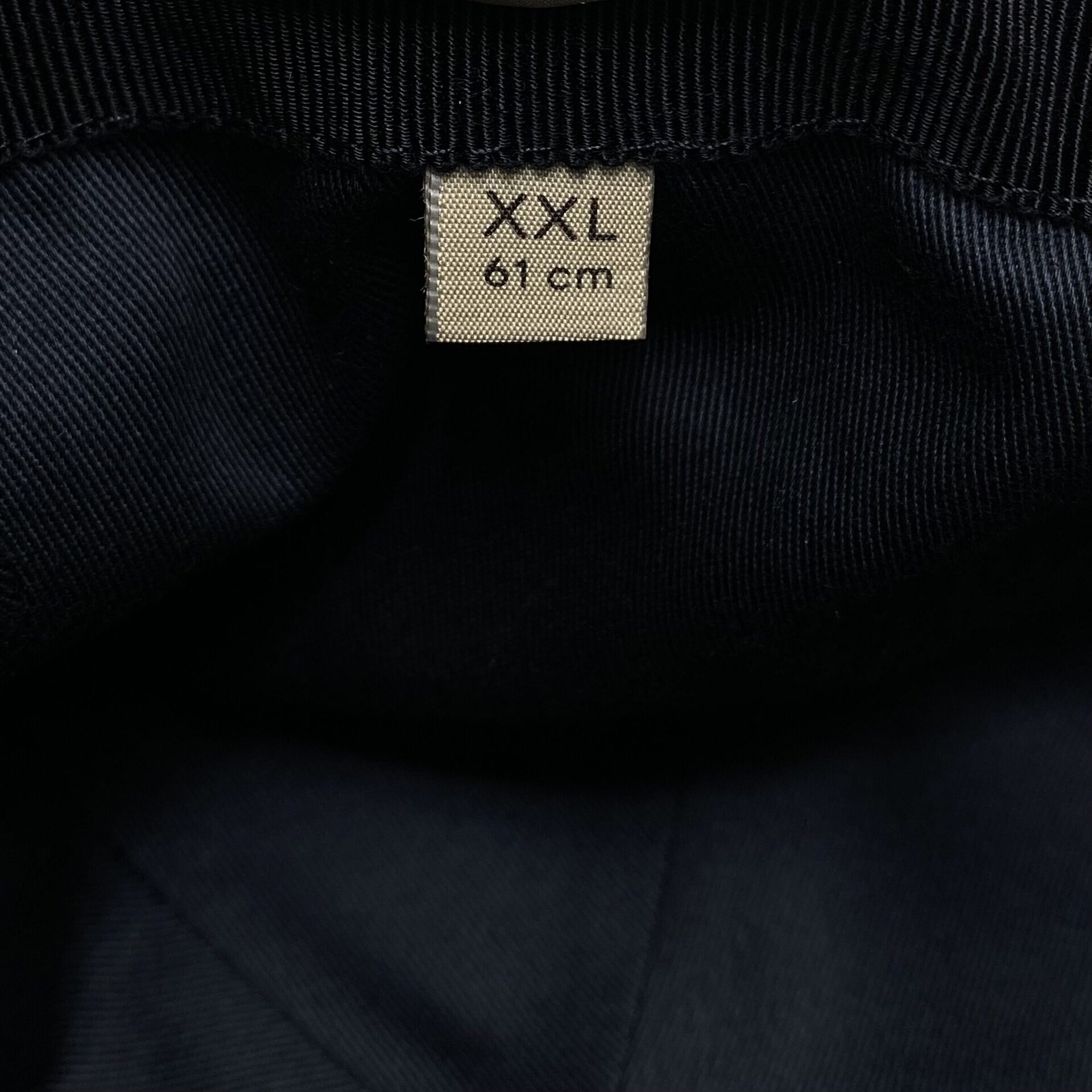 Chapéu Gucci Bucket Horsebit Preto
