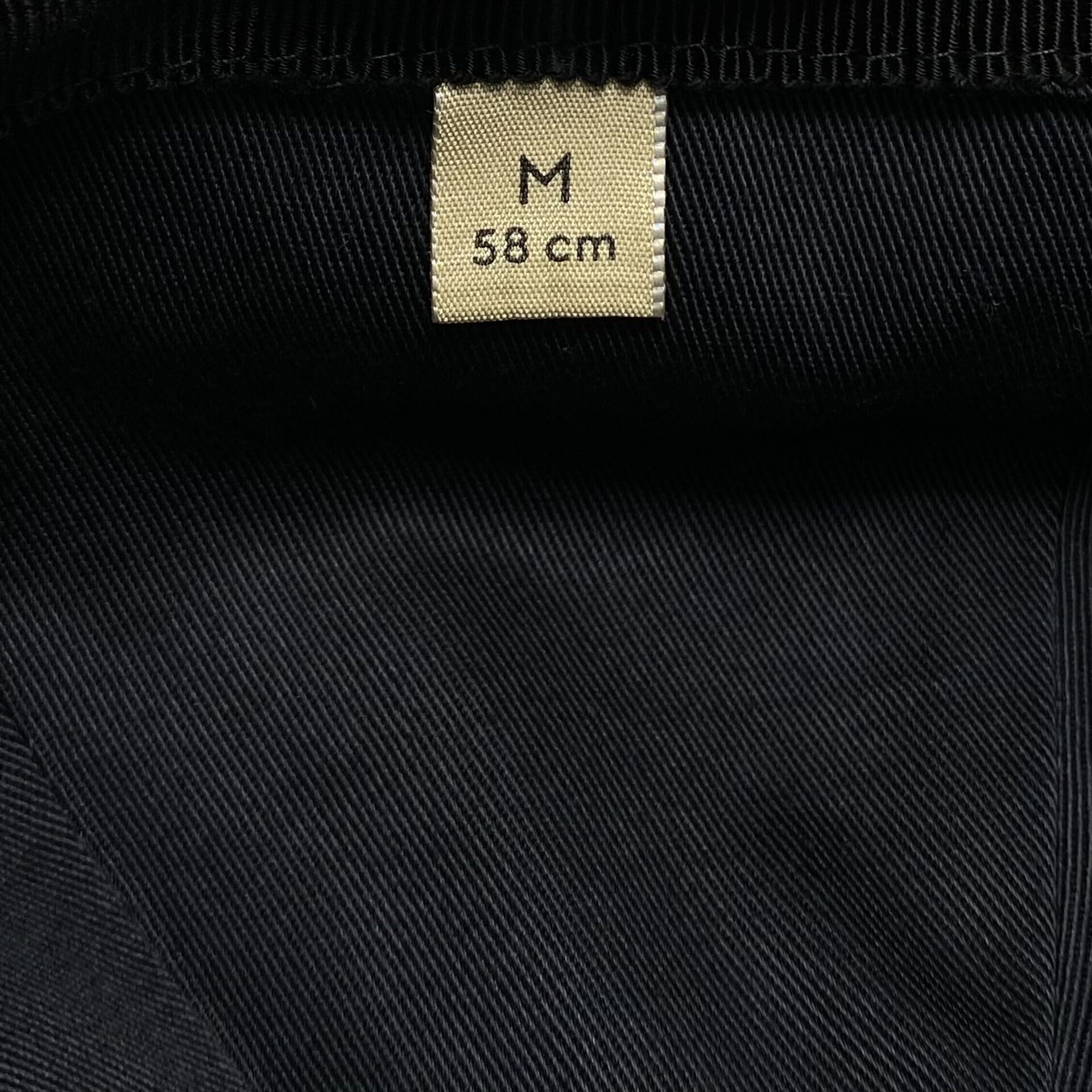 Chapéu Gucci Bucket Horsebit Preto