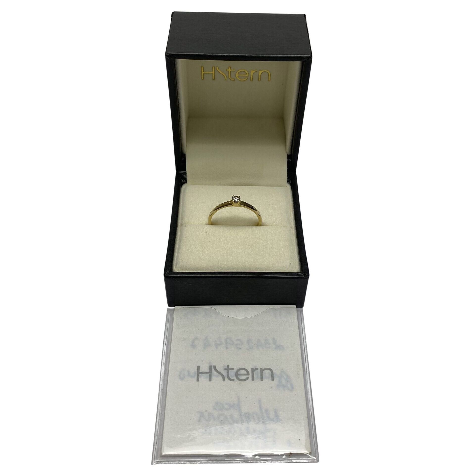 Anel HStern Solitário - 0.10 ct.